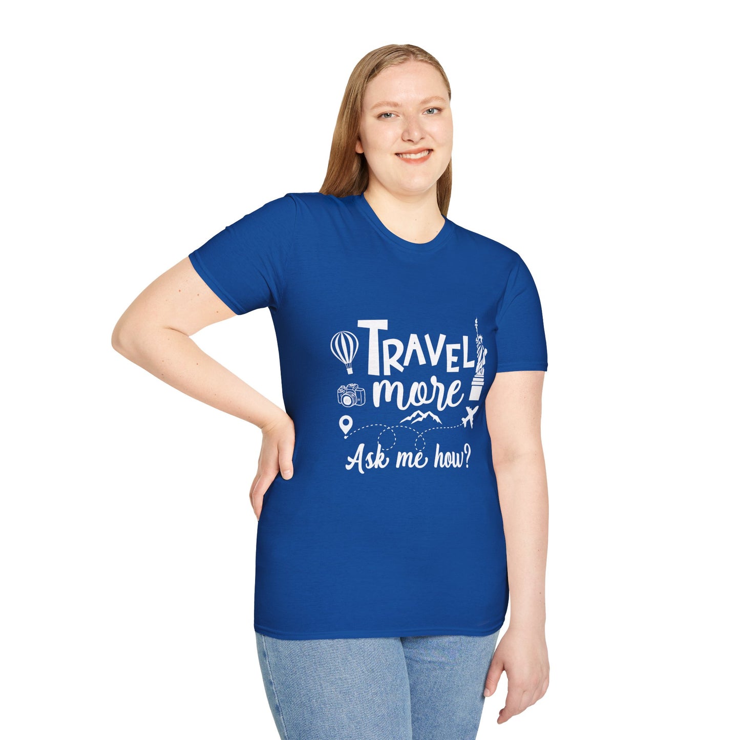 Travel Agent T-Shirt — " Travel More Travel Agent" Graphic Tee