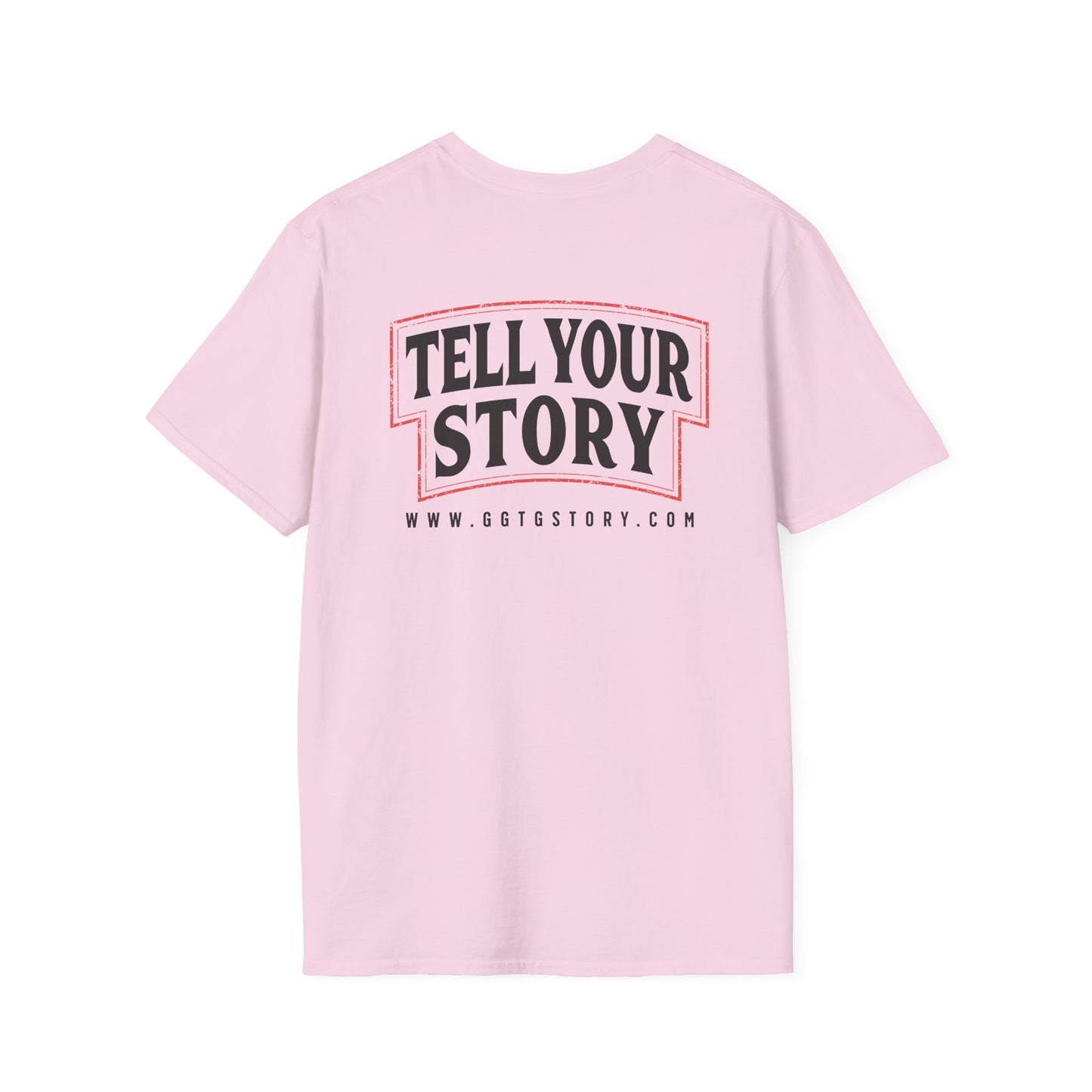 Inspirational Unisex T-Shirt - "Give God The Glory" & "Tell Your Story"