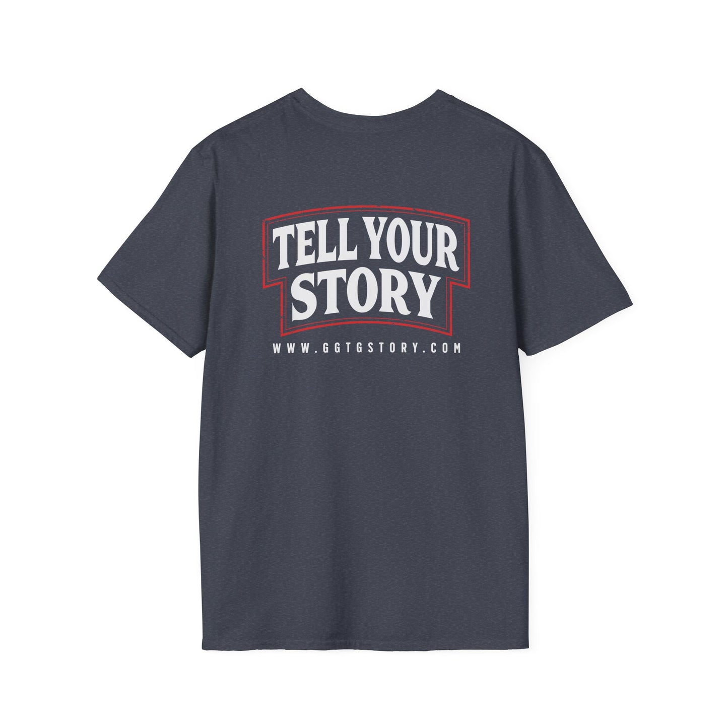 Unisex Softstyle T-Shirt - 'Give God the Glory & Tell Your Story' Inspirational Tee