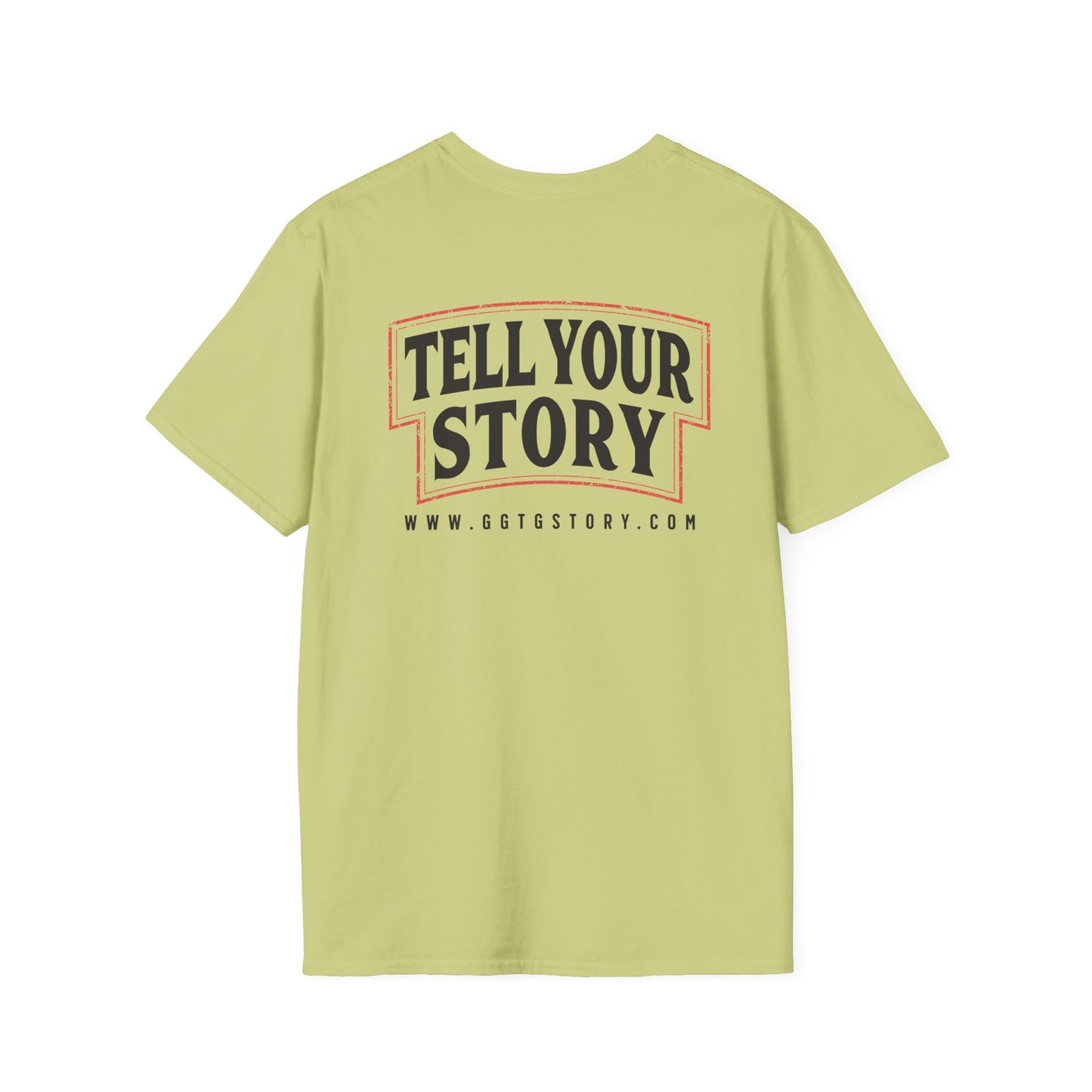 Unisex Inspirational T-Shirt - 'Give God the Glory' & 'Tell Your Story'