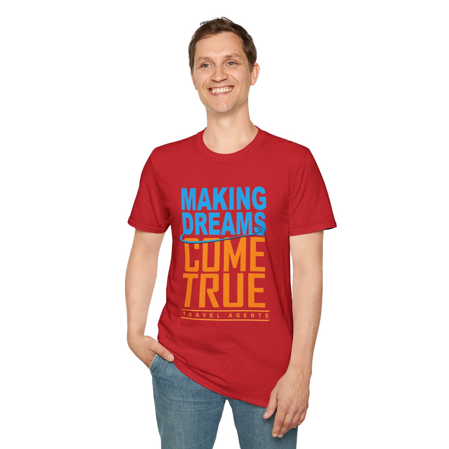 Travel Agent T-Shirt — "MakingDreams Travel Agent" Graphic Tee