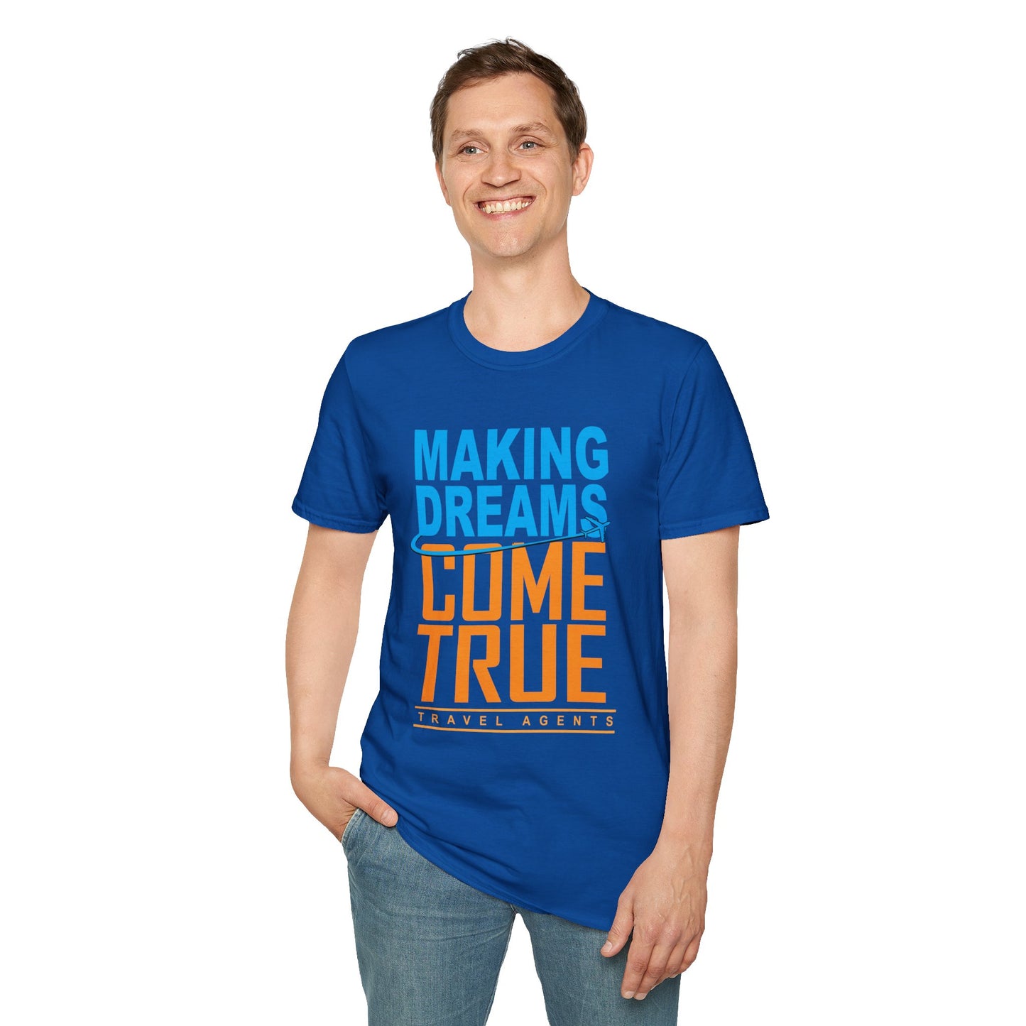 Travel Agent T-Shirt — "MakingDreams Travel Agent" Graphic Tee