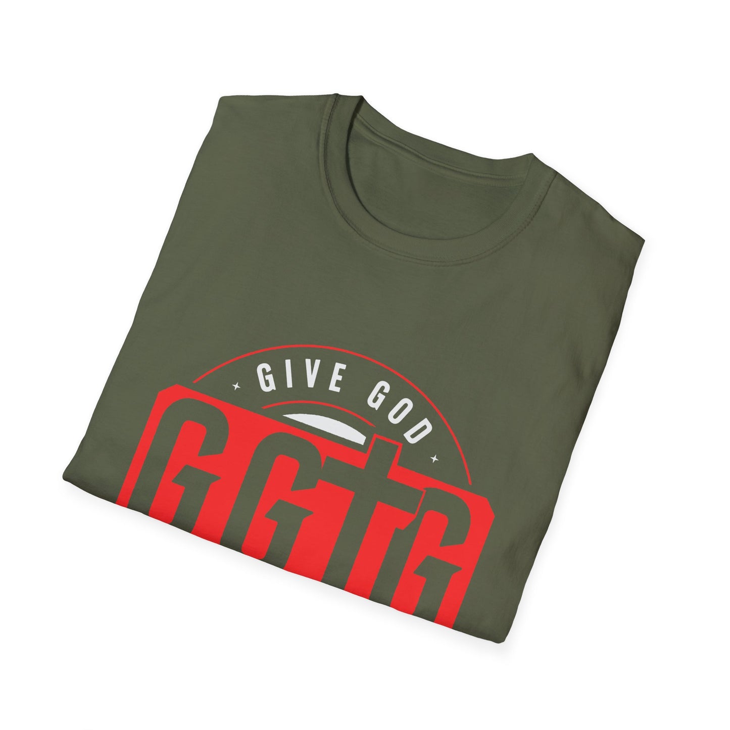 Unisex Softstyle T-Shirt - 'Give God the Glory & Tell Your Story' Inspirational Tee