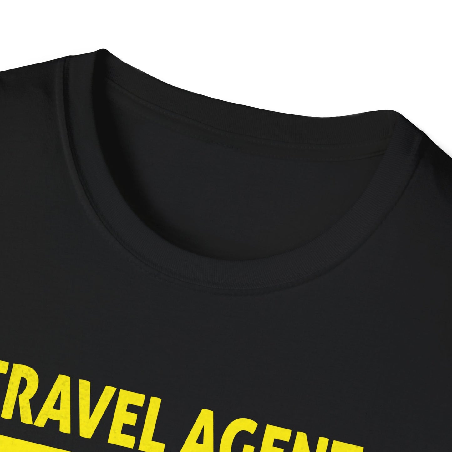 Travel Agent T-Shirt — "Warning - Travel Agent" Graphic Tee