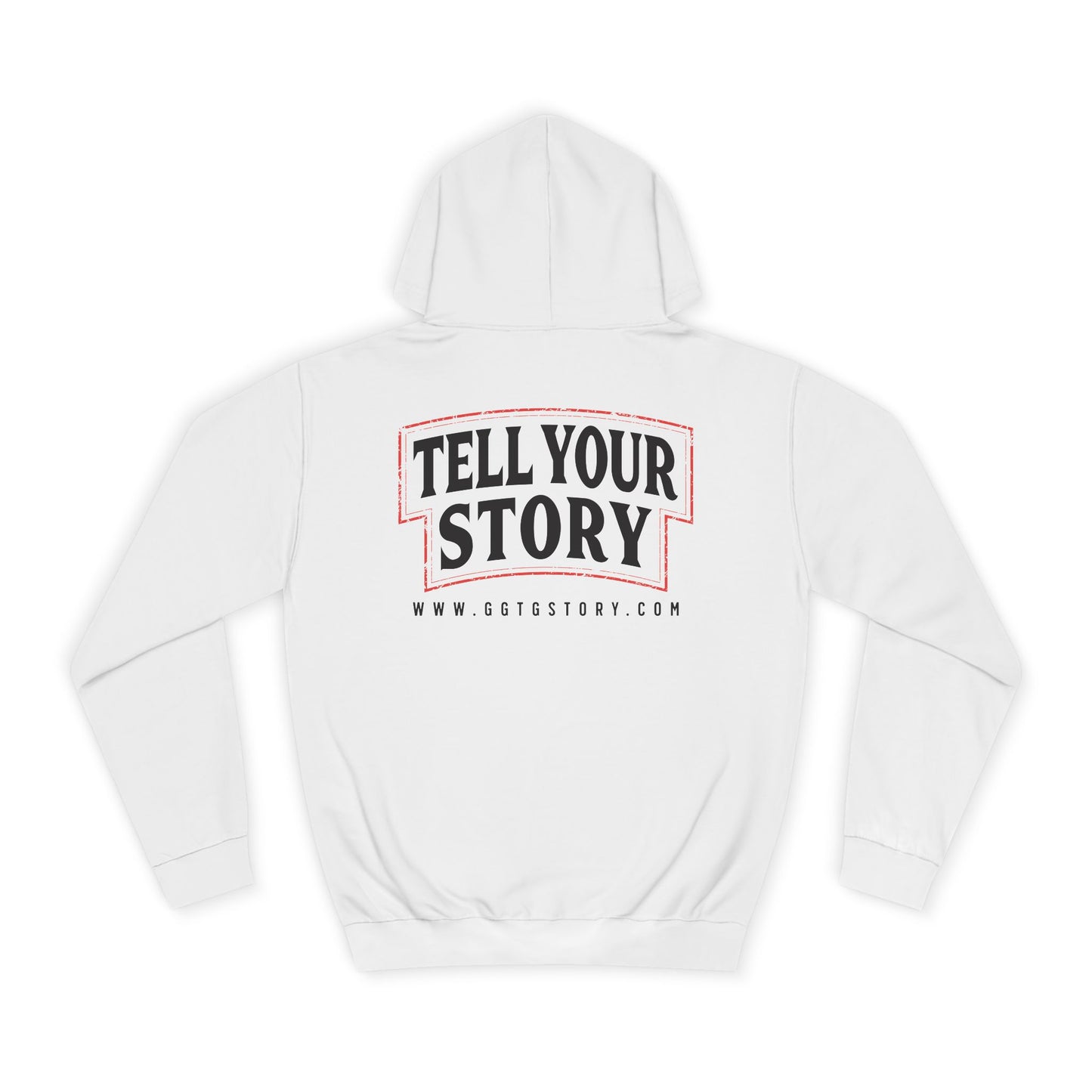 Unisex College Hoodie - Give God The Glory & Tell Your Story