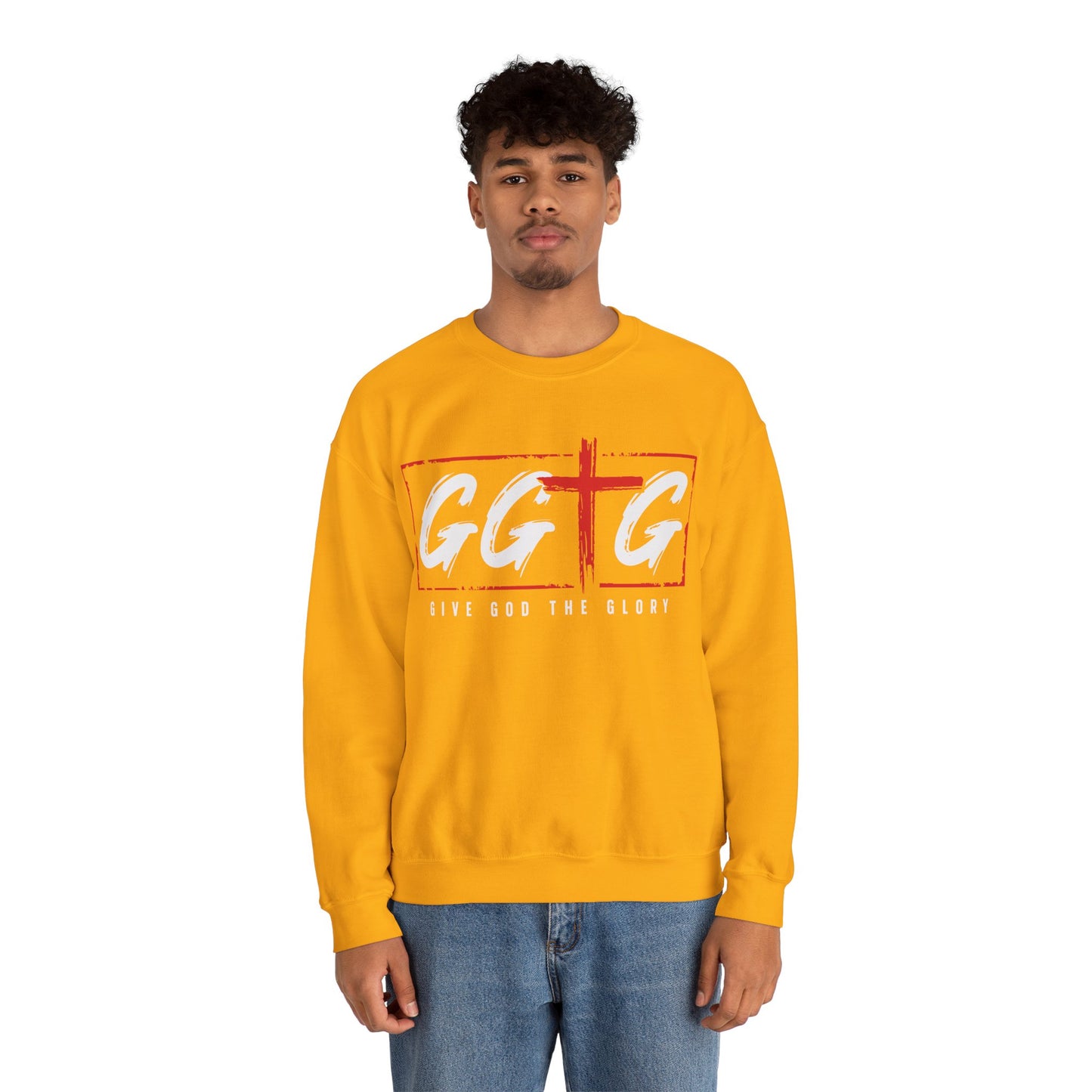 Inspiring Unisex Crewneck Sweatshirt - "Tell Your Story" Design