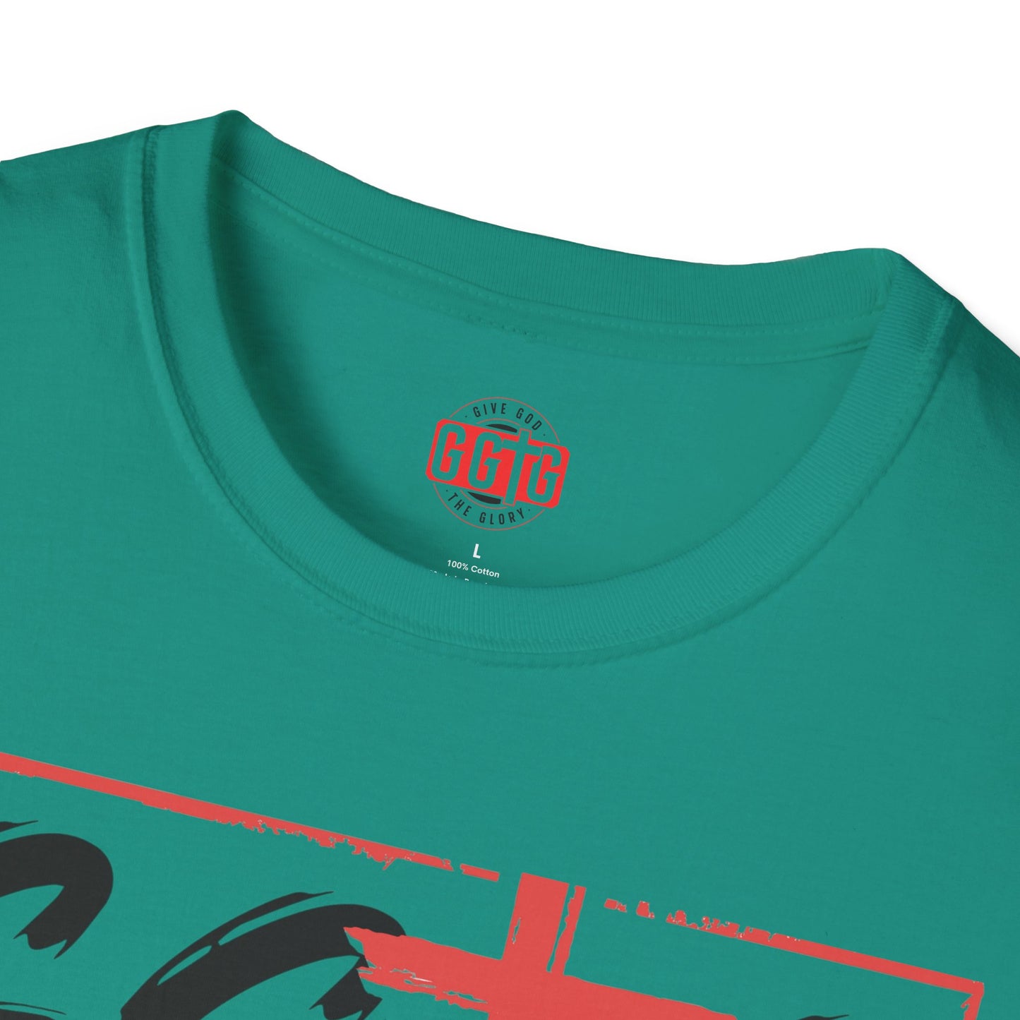 Unisex Inspirational T-Shirt - 'Give God the Glory' & 'Tell Your Story'