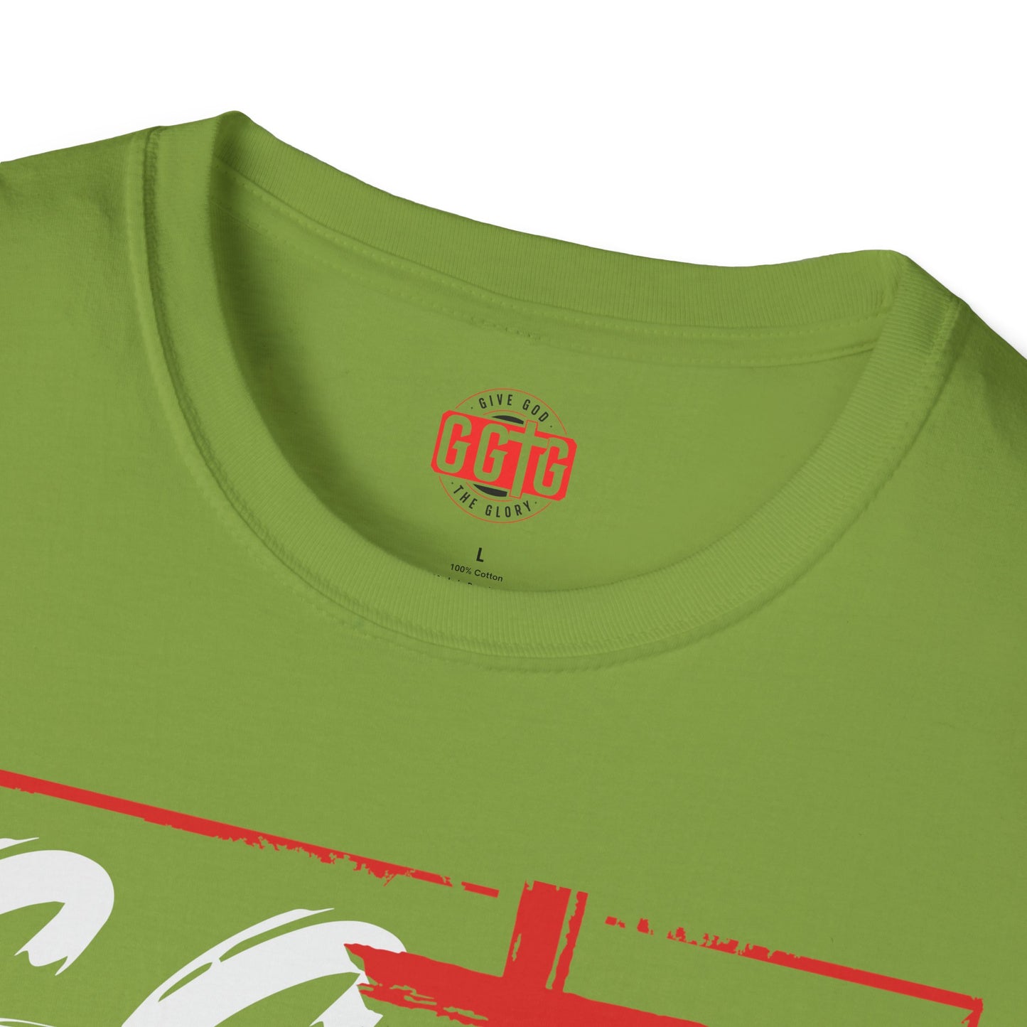 Unisex Softstyle T-Shirt  Inspirational - "Give God the Glory" & "Tell Your Story"