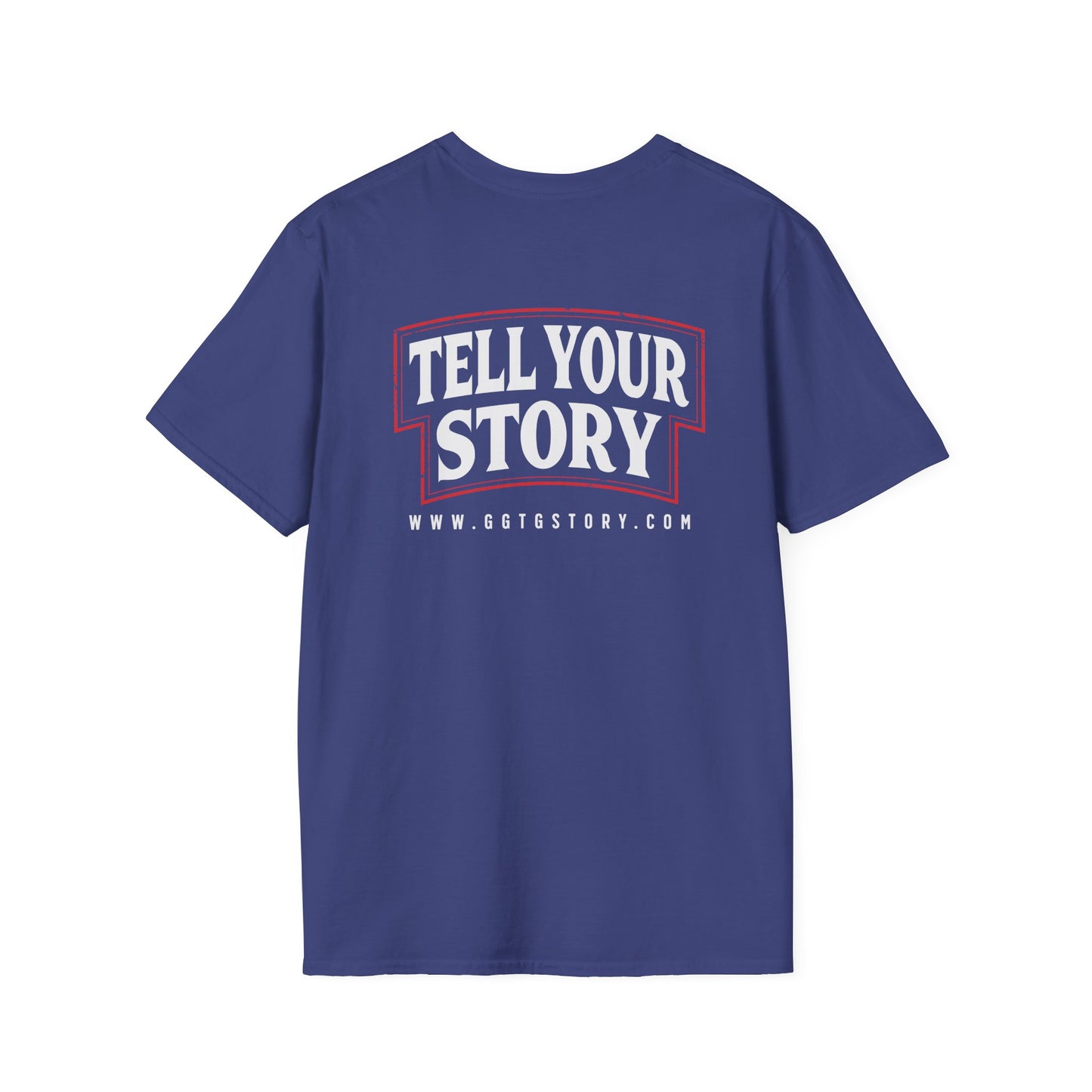 Unisex Softstyle T-Shirt - 'Give God the Glory & Tell Your Story' Inspirational Tee