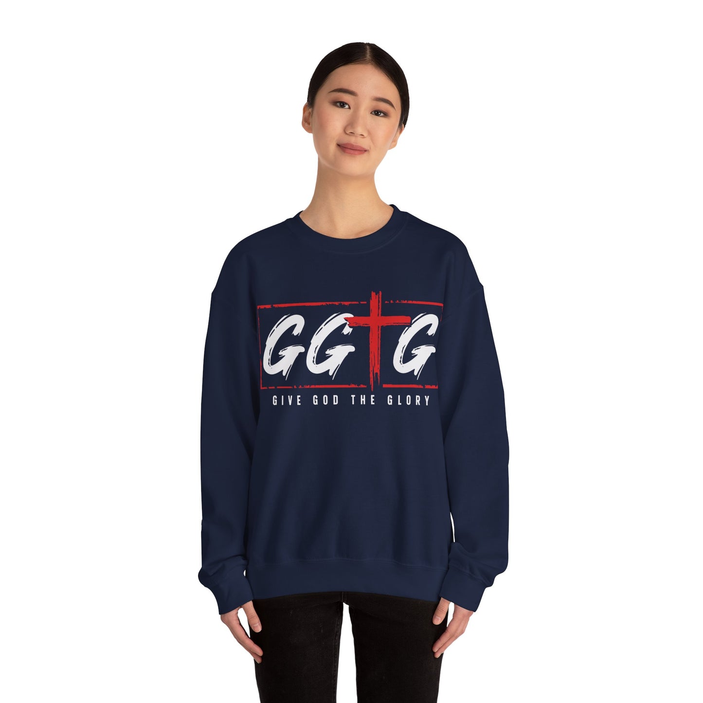 Inspiring Unisex Crewneck Sweatshirt - "Tell Your Story" Design