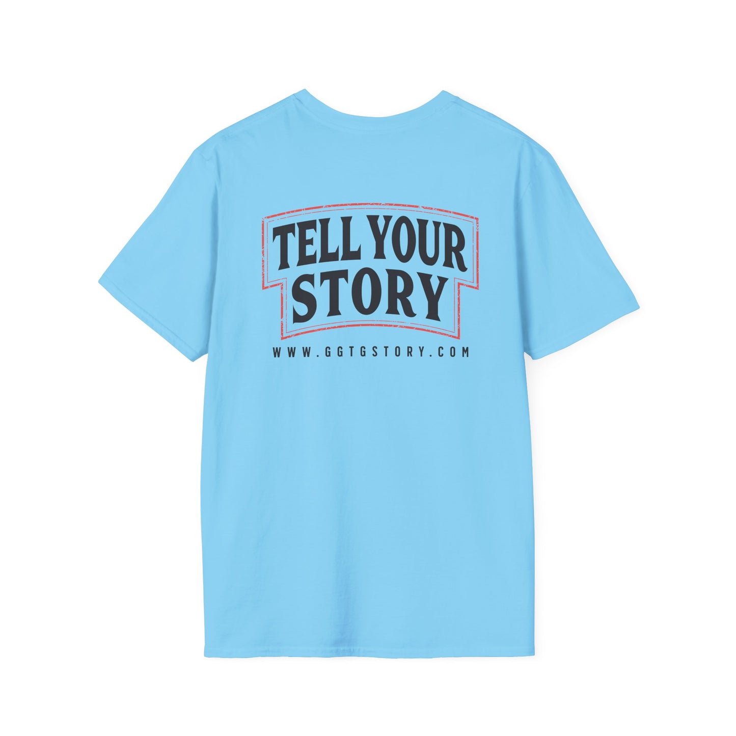 Unisex Inspirational T-Shirt - 'Give God the Glory' & 'Tell Your Story'