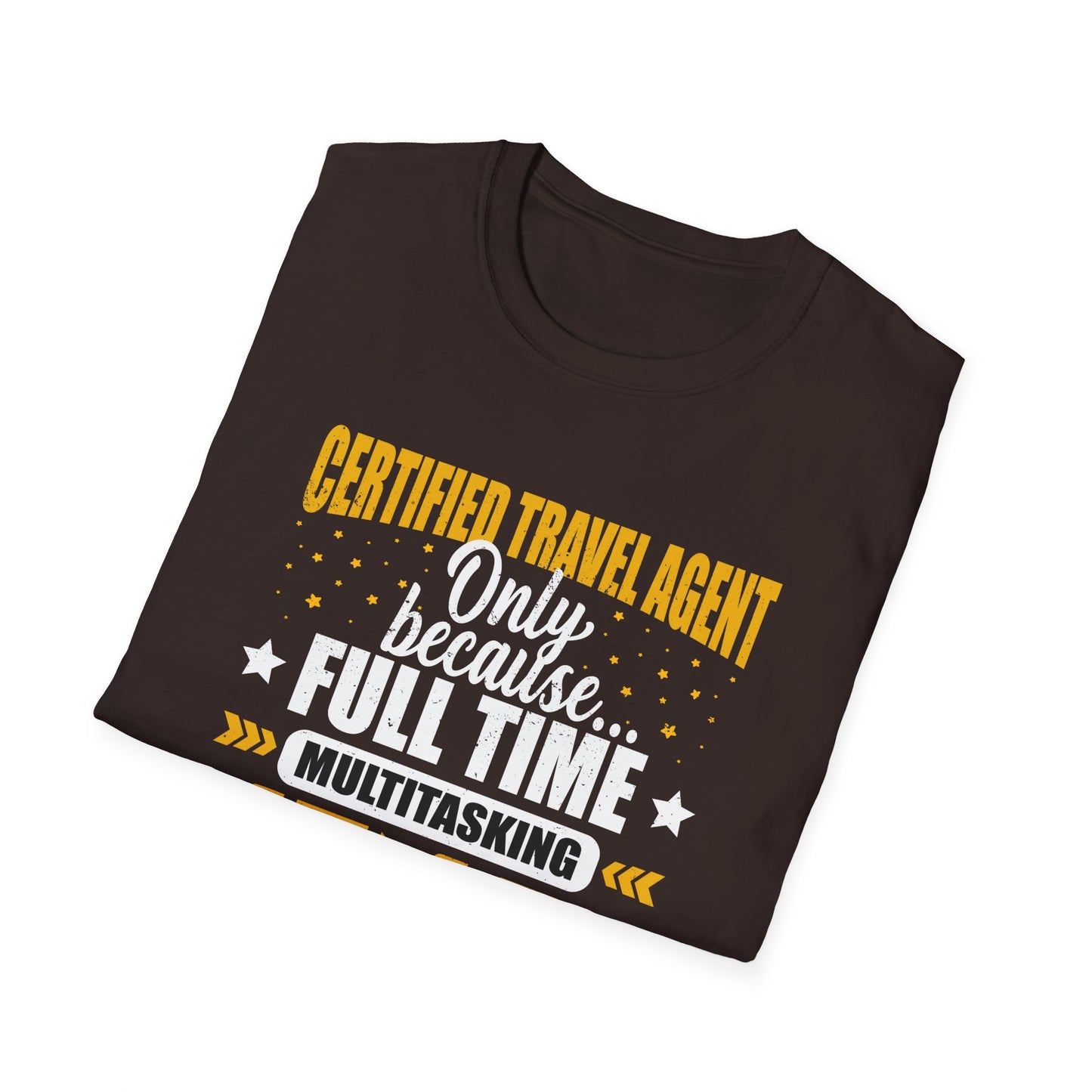 Travel Agent T-Shirt — "Ninja - Travel Agent" Graphic Tee