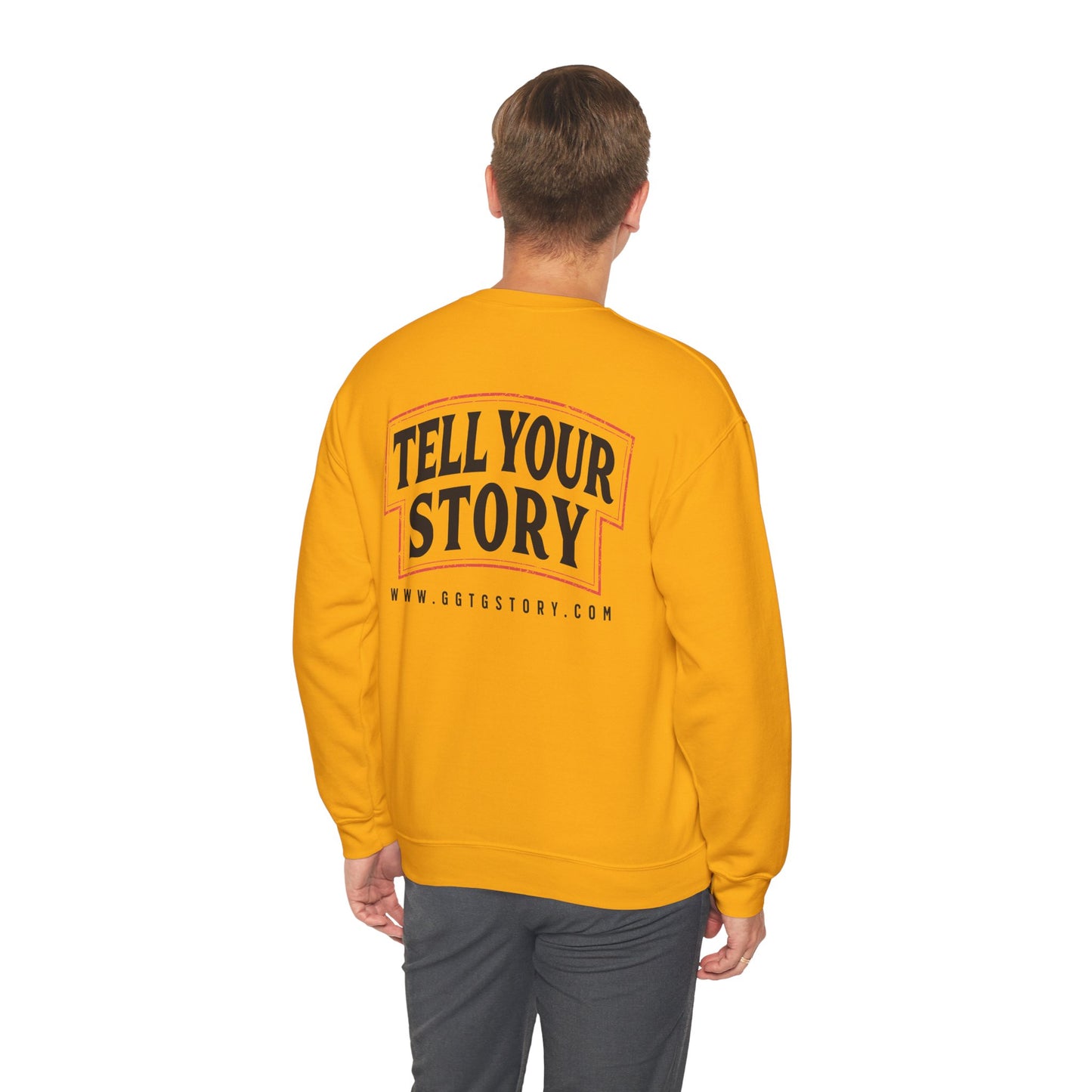 Unisex Crewneck Sweatshirt - "Give God the Glory" & "Tell Your Story" Design