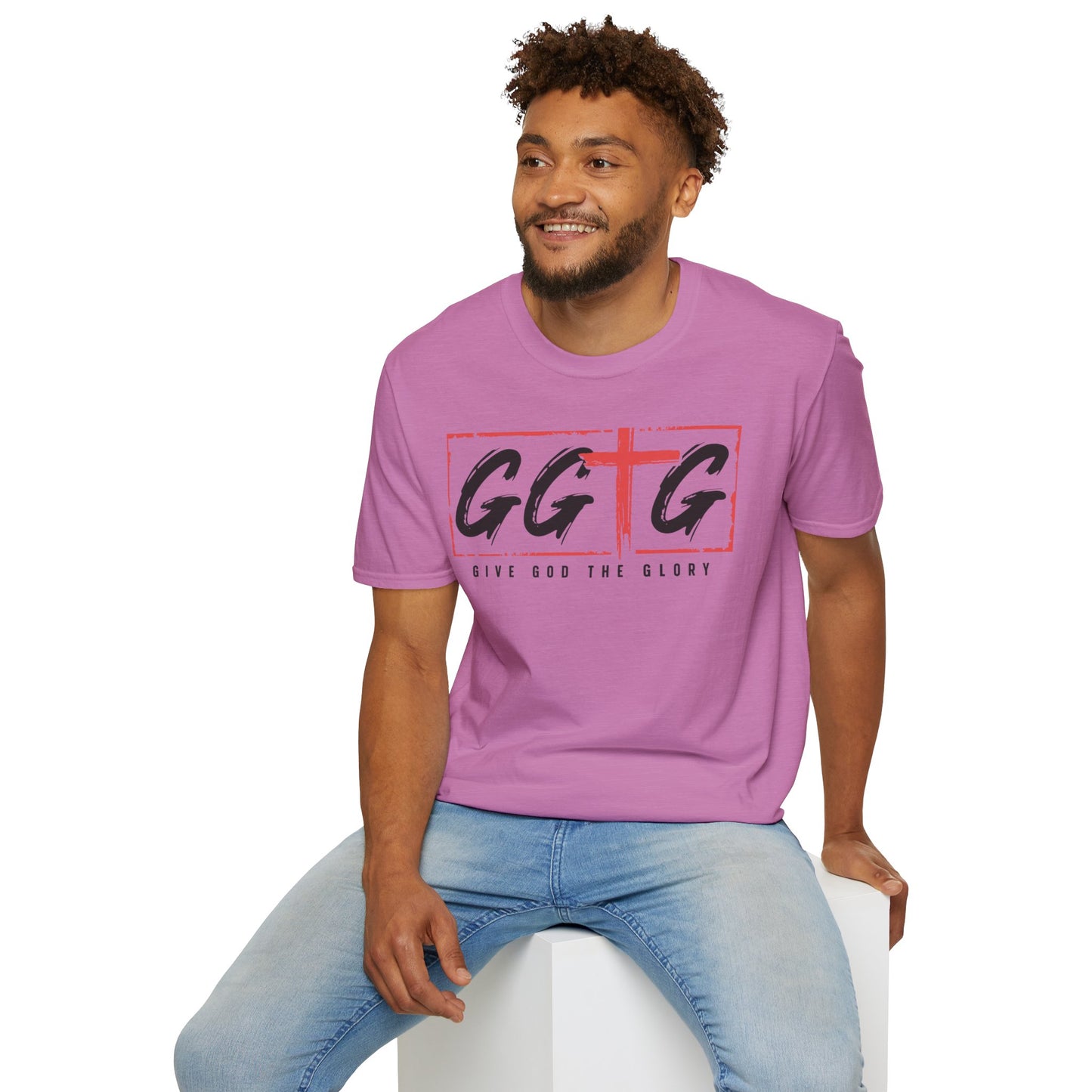 Unisex Inspirational T-Shirt - 'Give God the Glory' & 'Tell Your Story'