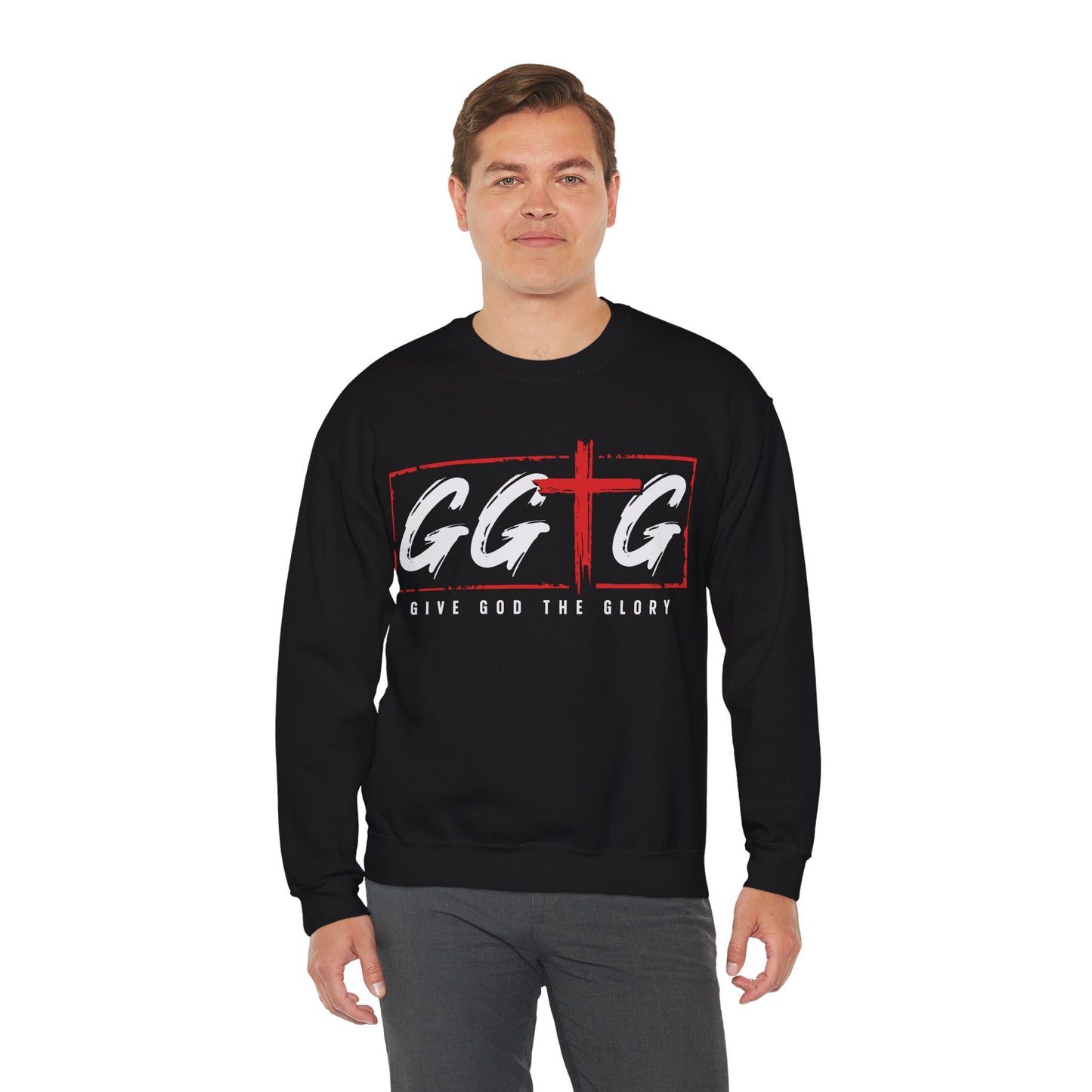 Inspiring Unisex Crewneck Sweatshirt - "Tell Your Story" Design