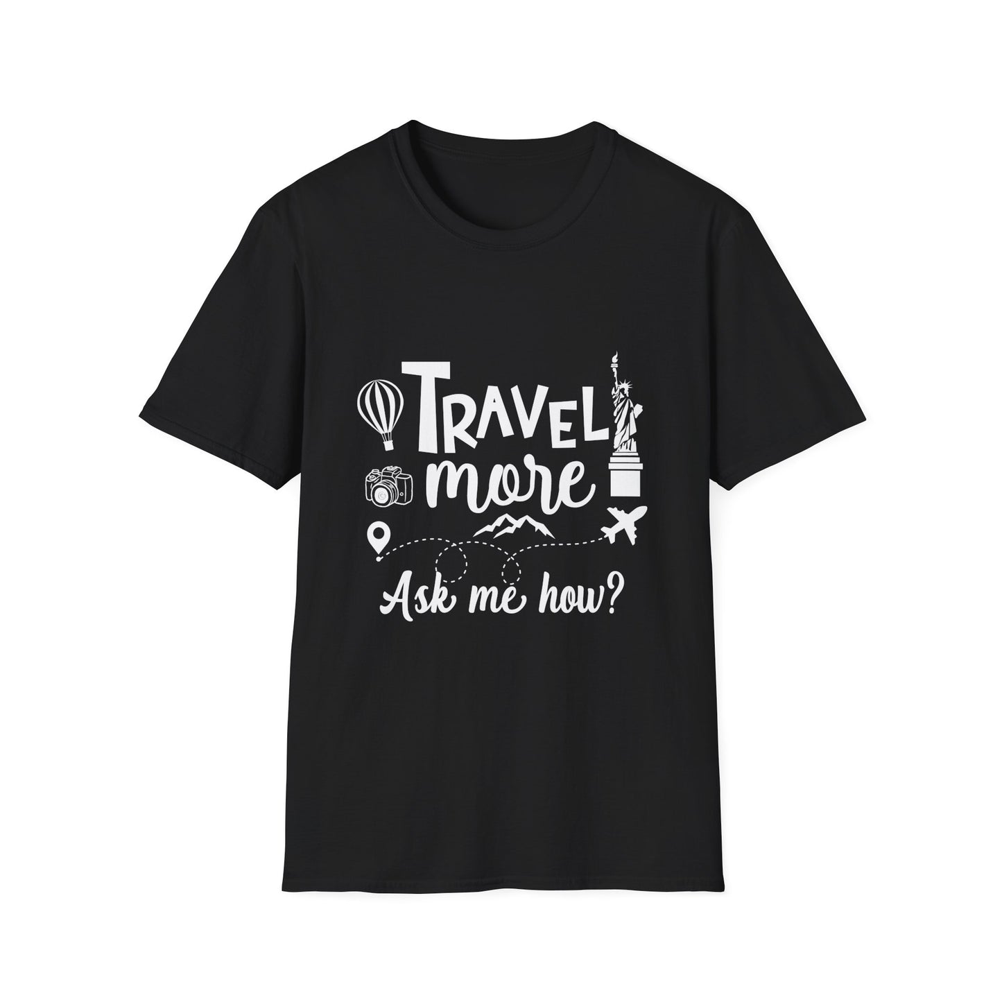 Travel Agent T-Shirt — " Travel More Travel Agent" Graphic Tee