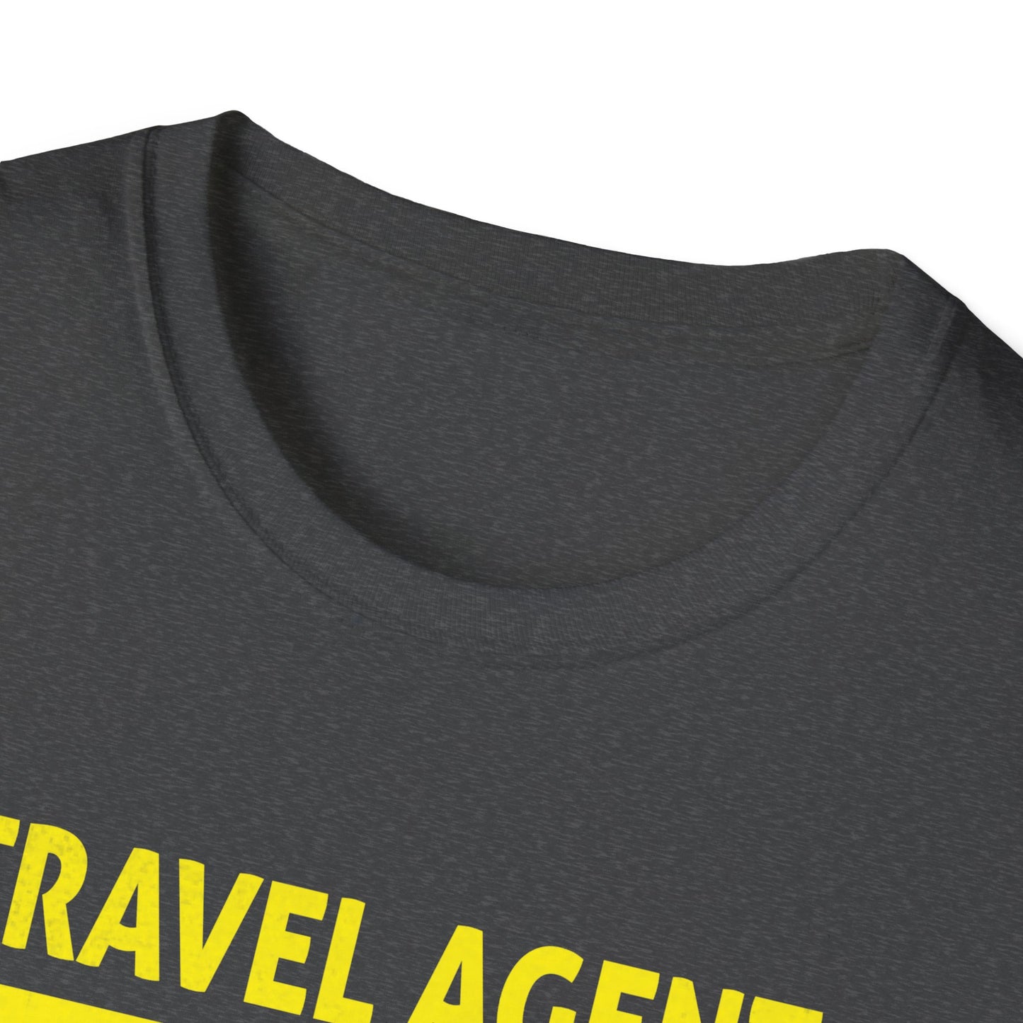 Travel Agent T-Shirt — "Warning - Travel Agent" Graphic Tee