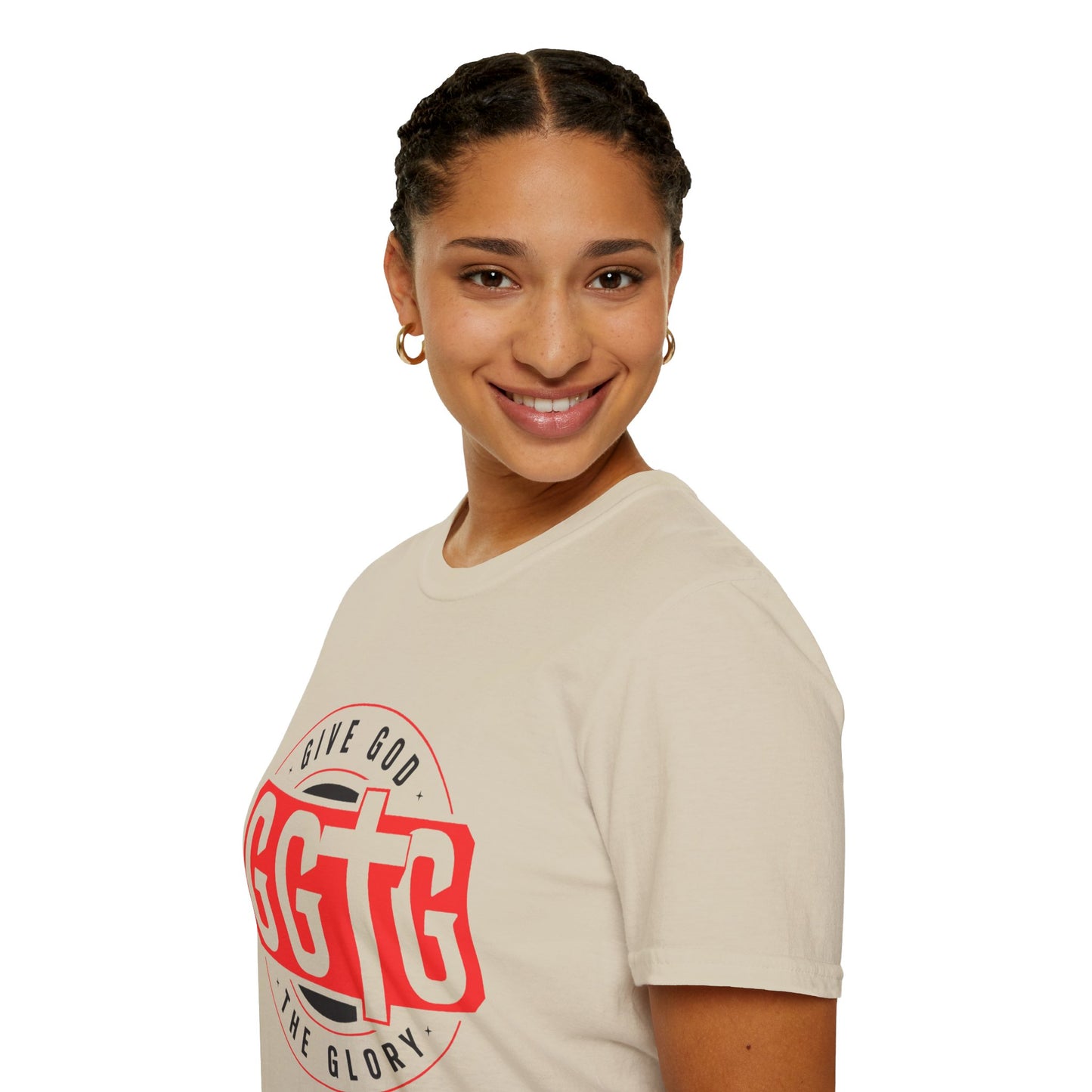 Inspirational Unisex T-Shirt - "Give God The Glory" & "Tell Your Story"