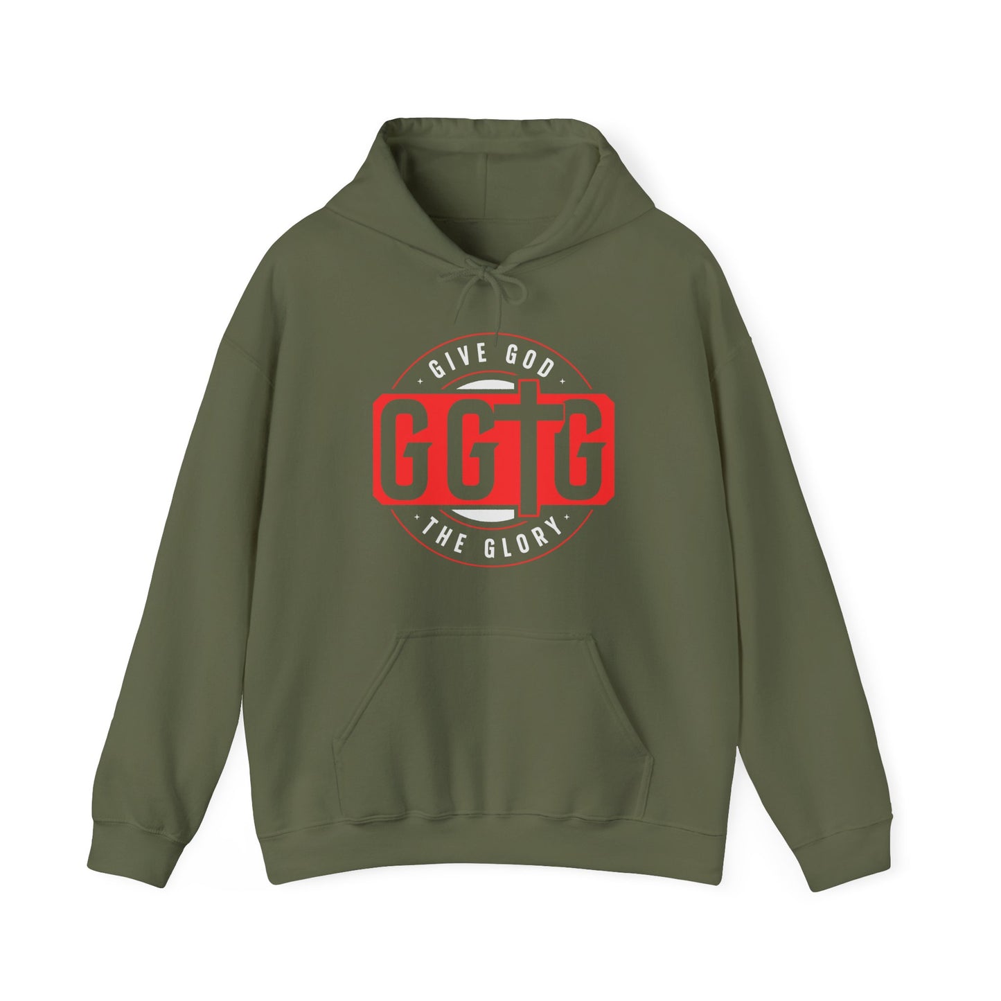 Give God the Glory Unisex Hooded Sweatshirt - Inspirational Comfort Wear