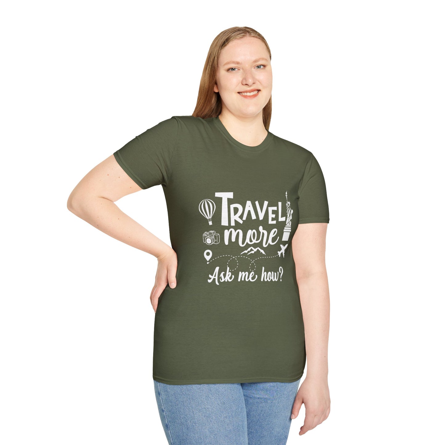 Travel Agent T-Shirt — " Travel More Travel Agent" Graphic Tee