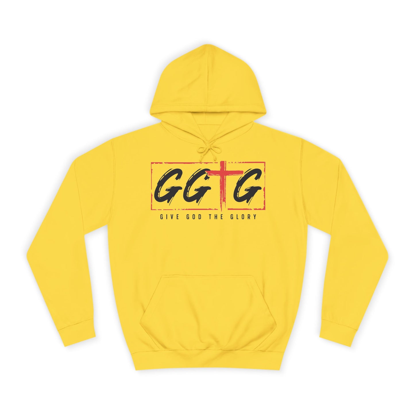 Unisex College Hoodie - Give God The Glory & Tell Your Story