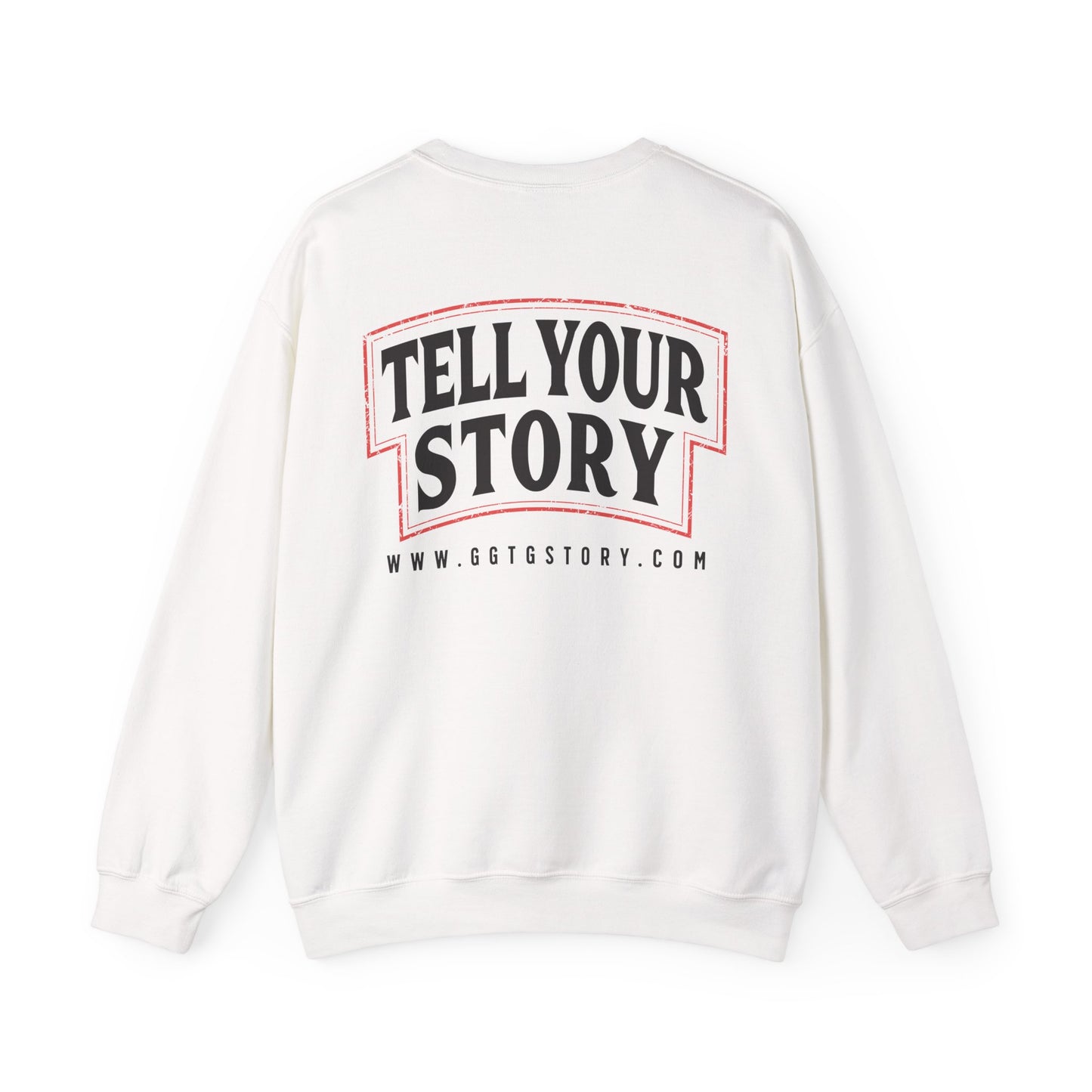 Unisex Crewneck Sweatshirt - "Give God the Glory" & "Tell Your Story" Design