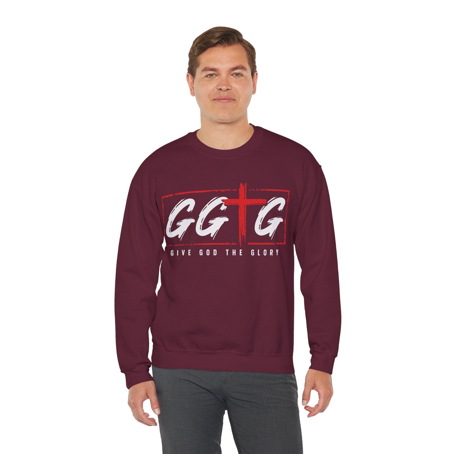 Inspiring Unisex Crewneck Sweatshirt - "Tell Your Story" Design