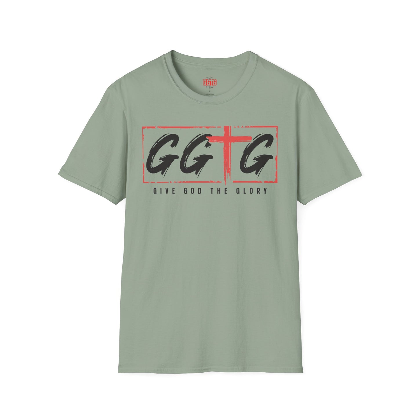Unisex Inspirational T-Shirt - 'Give God the Glory' & 'Tell Your Story'