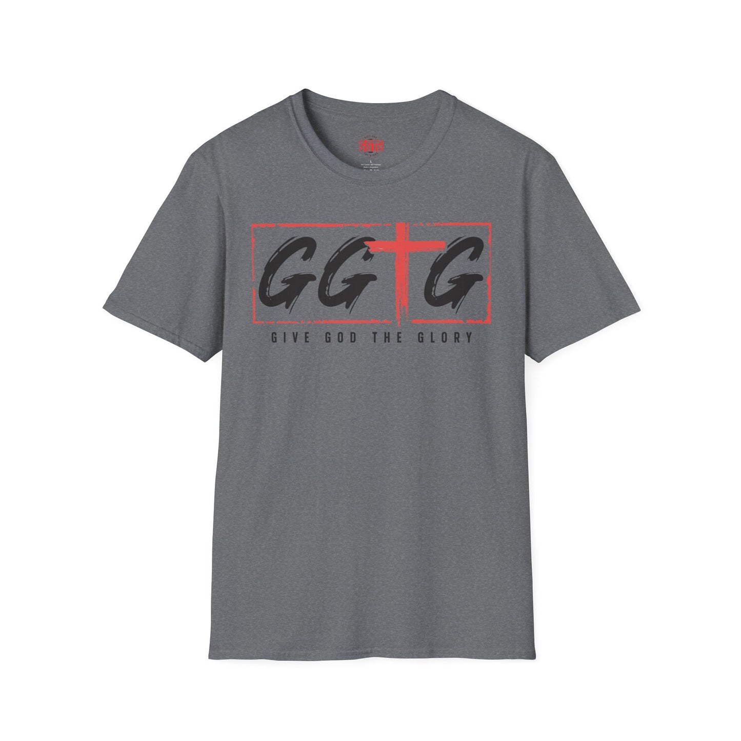 Unisex Inspirational T-Shirt - 'Give God the Glory' & 'Tell Your Story'