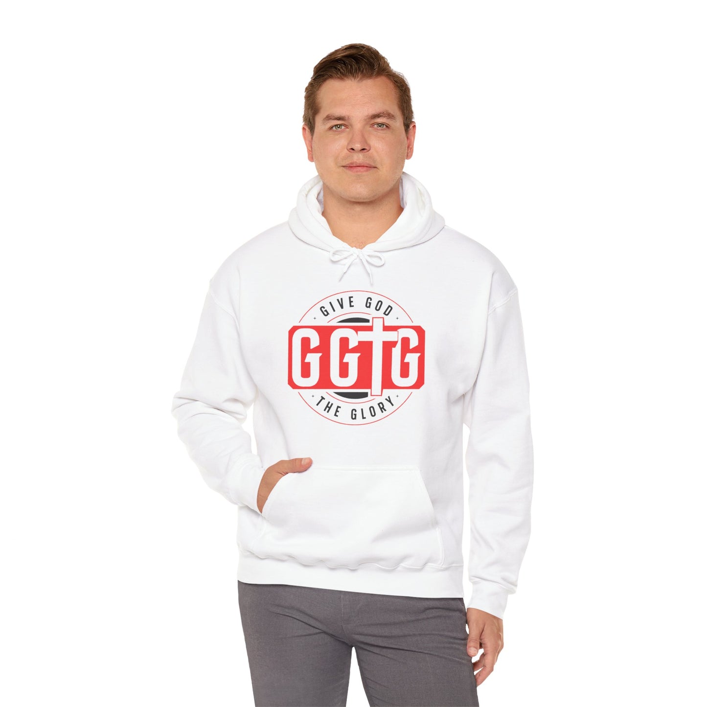 Inspirational Unisex Hoodie - "Give Good The Glory" & "Tell Your Story" Design