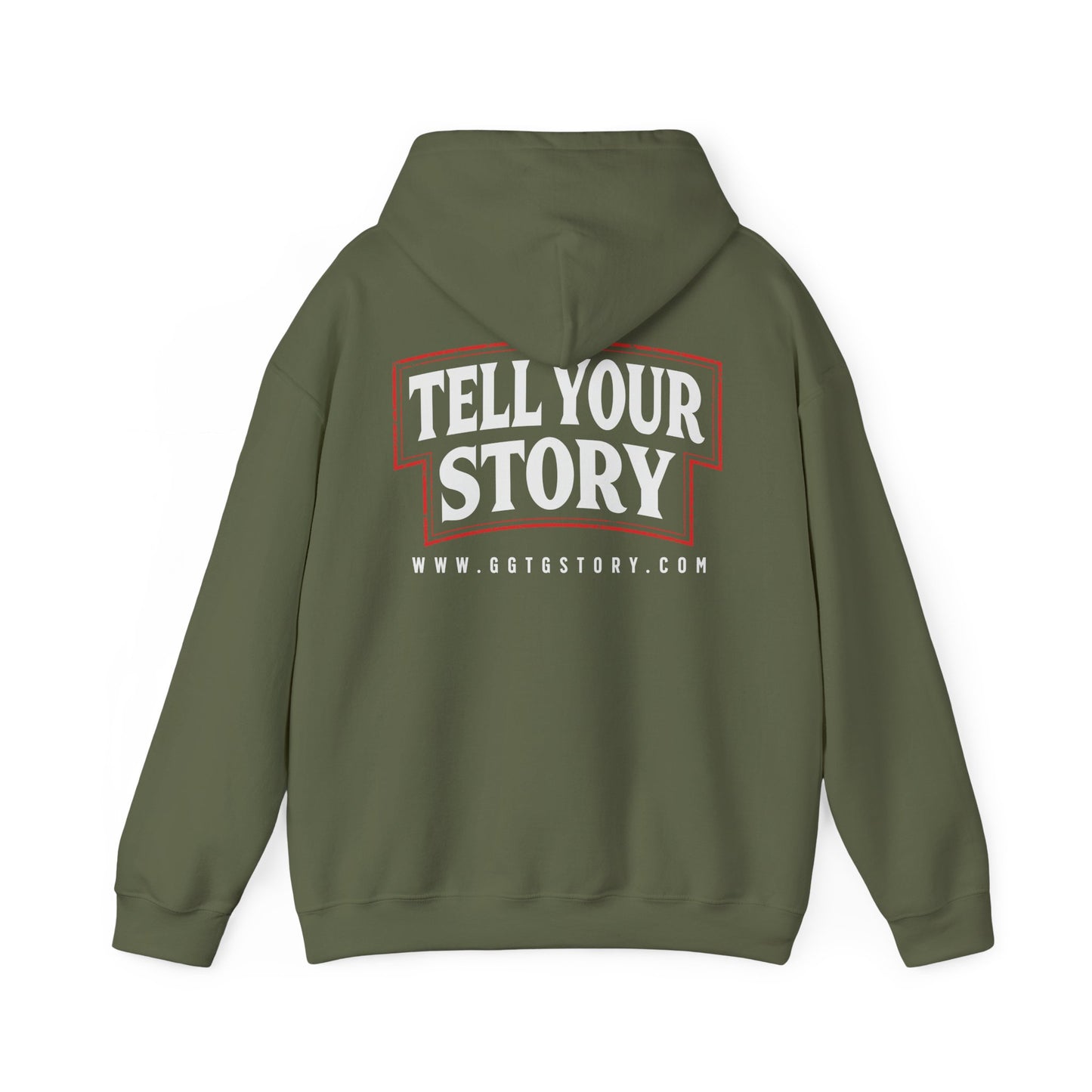 Give God the Glory Unisex Hooded Sweatshirt - Inspirational Comfort Wear