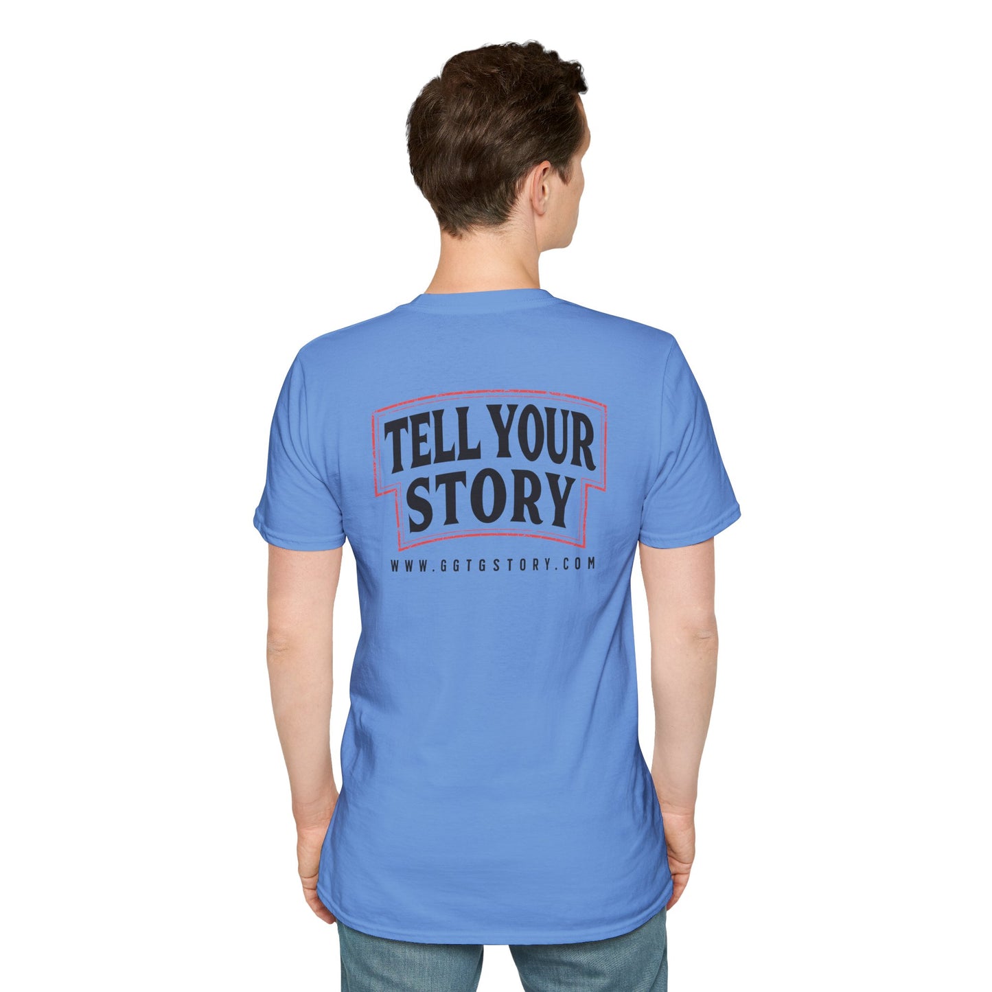 Inspirational Unisex T-Shirt - "Give God The Glory" & "Tell Your Story"