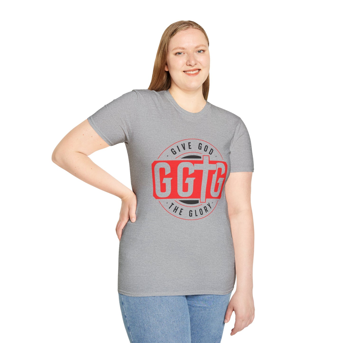 Inspirational Unisex T-Shirt - "Give God The Glory" & "Tell Your Story"