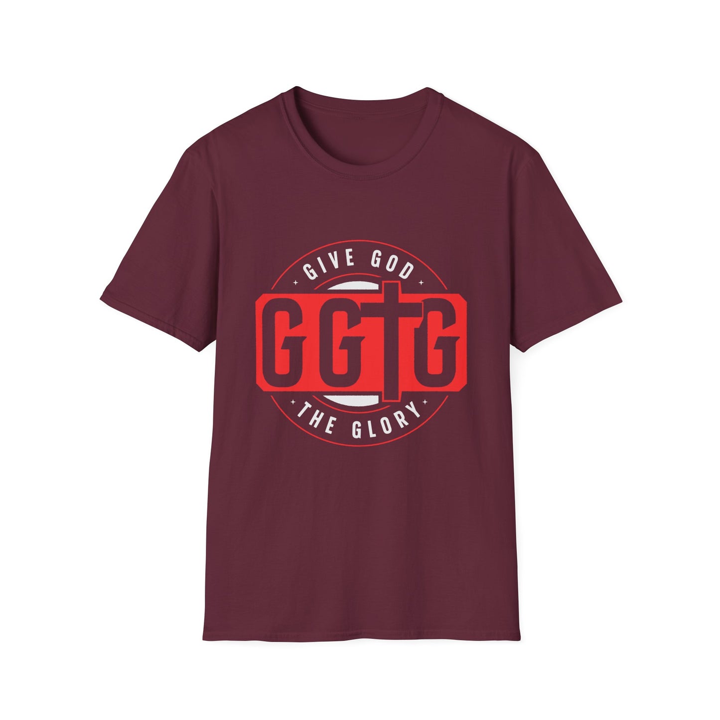 Unisex Softstyle T-Shirt - 'Give God the Glory & Tell Your Story' Inspirational Tee
