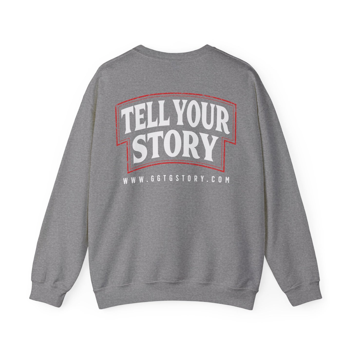 Christian Motivational Crewneck Sweatshirt - 'Give God the Glory'
