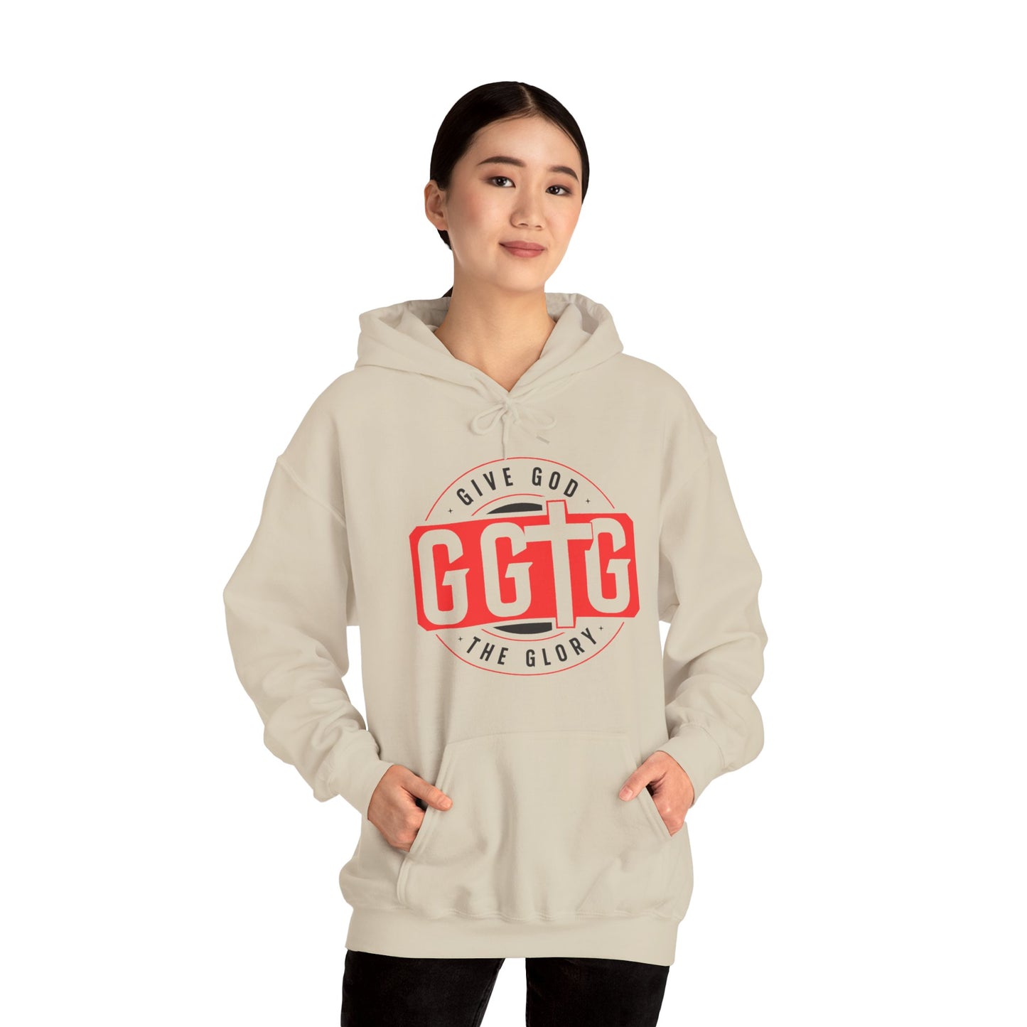 Inspirational Unisex Hoodie - "Give Good The Glory" & "Tell Your Story" Design