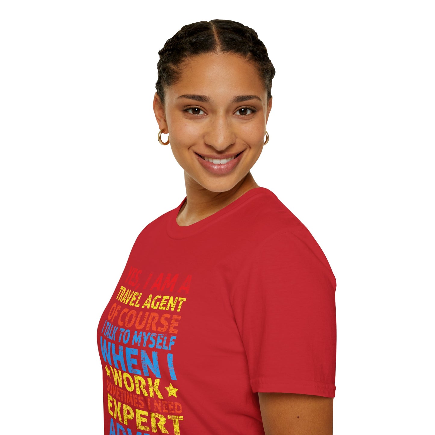 Travel Agent T-Shirt — "Expert Advice - Travel Agent" Graphic Tee