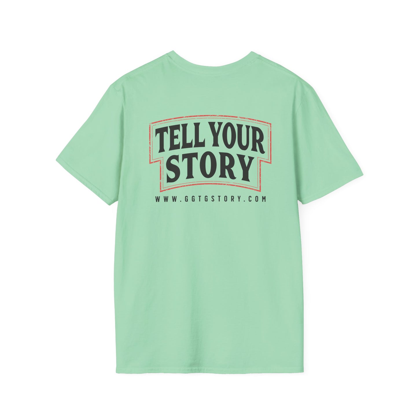 Inspirational Unisex T-Shirt - "Give God The Glory" & "Tell Your Story"