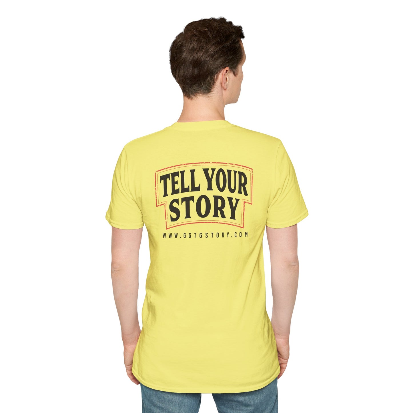 Inspirational Unisex T-Shirt - "Give God The Glory" & "Tell Your Story"