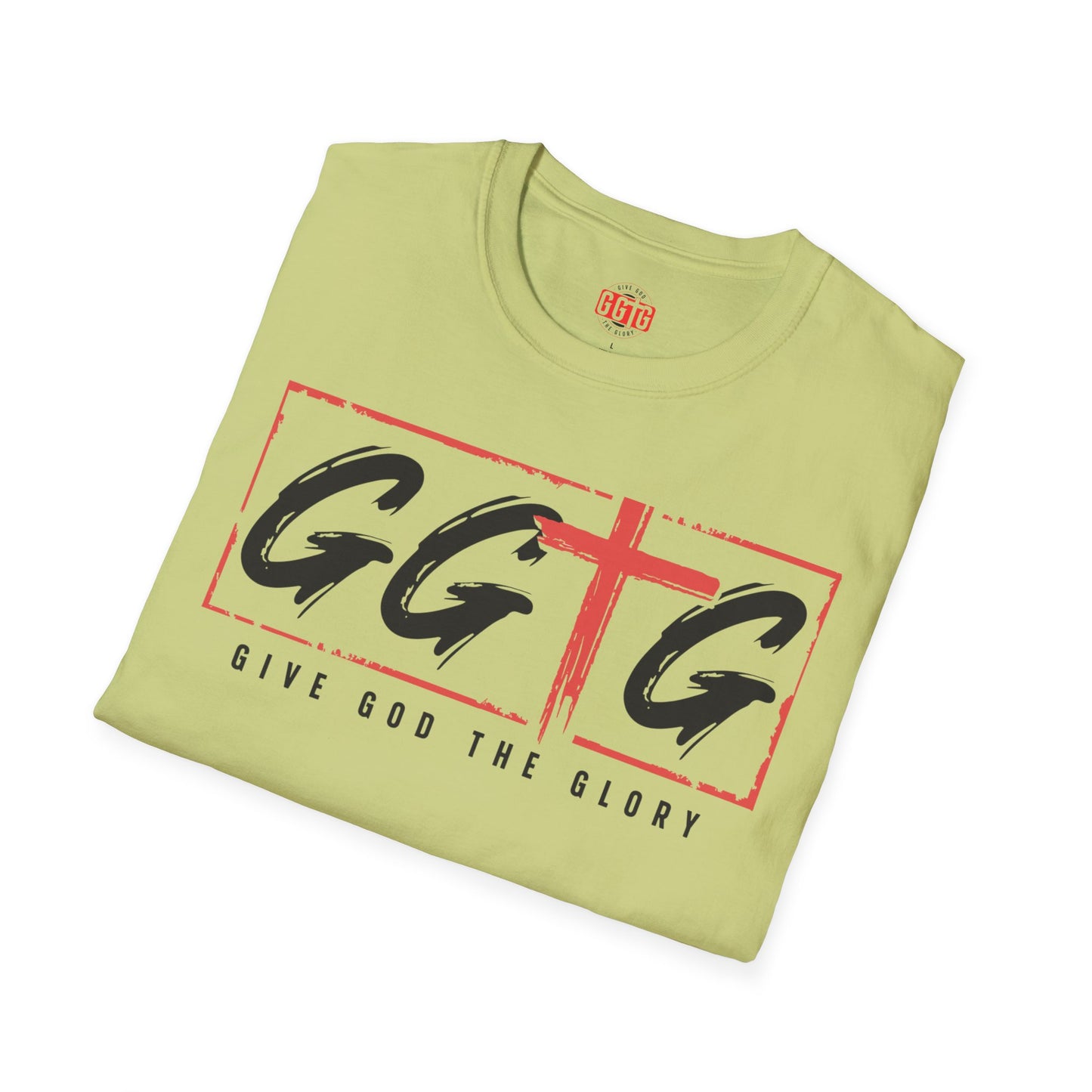Unisex Inspirational T-Shirt - 'Give God the Glory' & 'Tell Your Story'