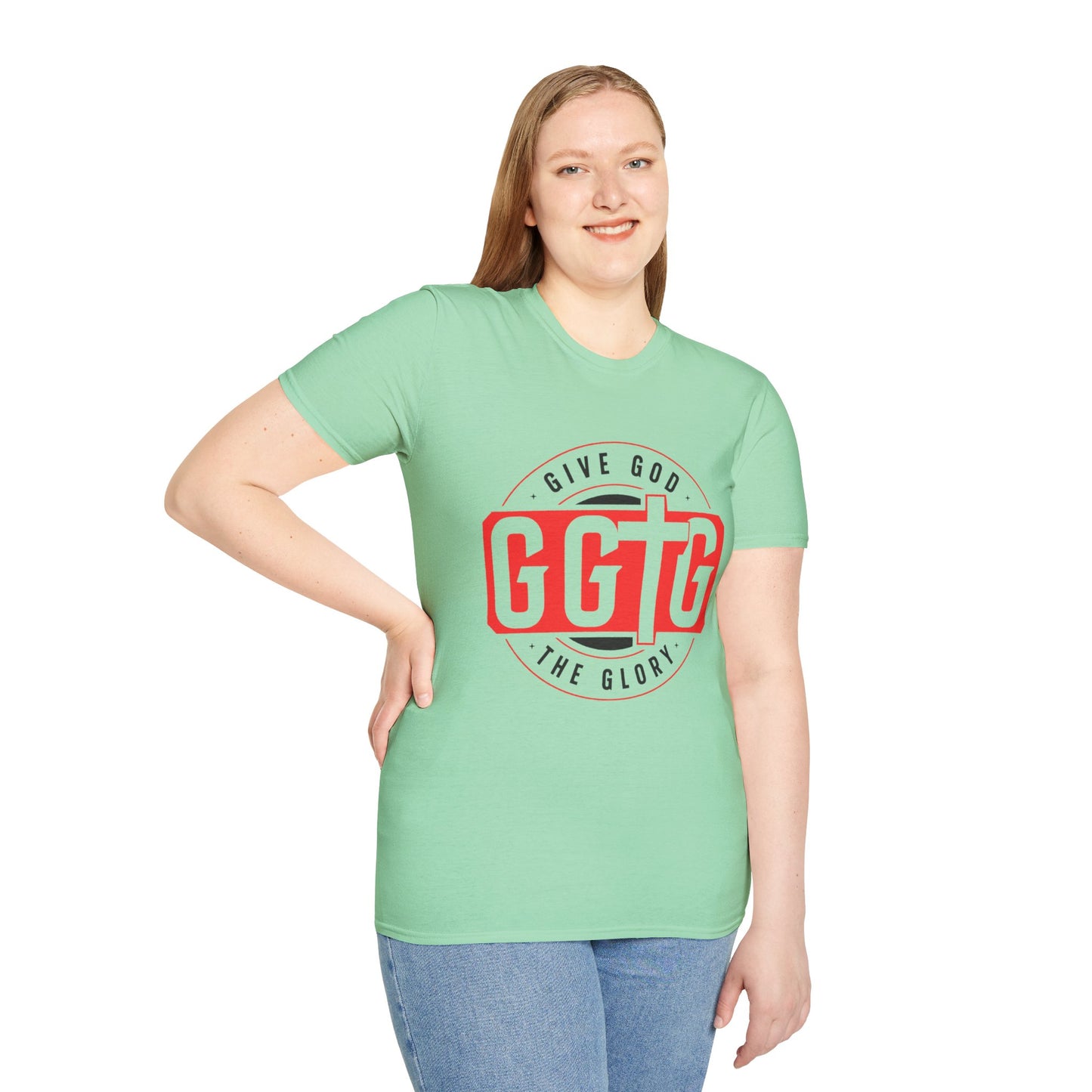 Inspirational Unisex T-Shirt - "Give God The Glory" & "Tell Your Story"