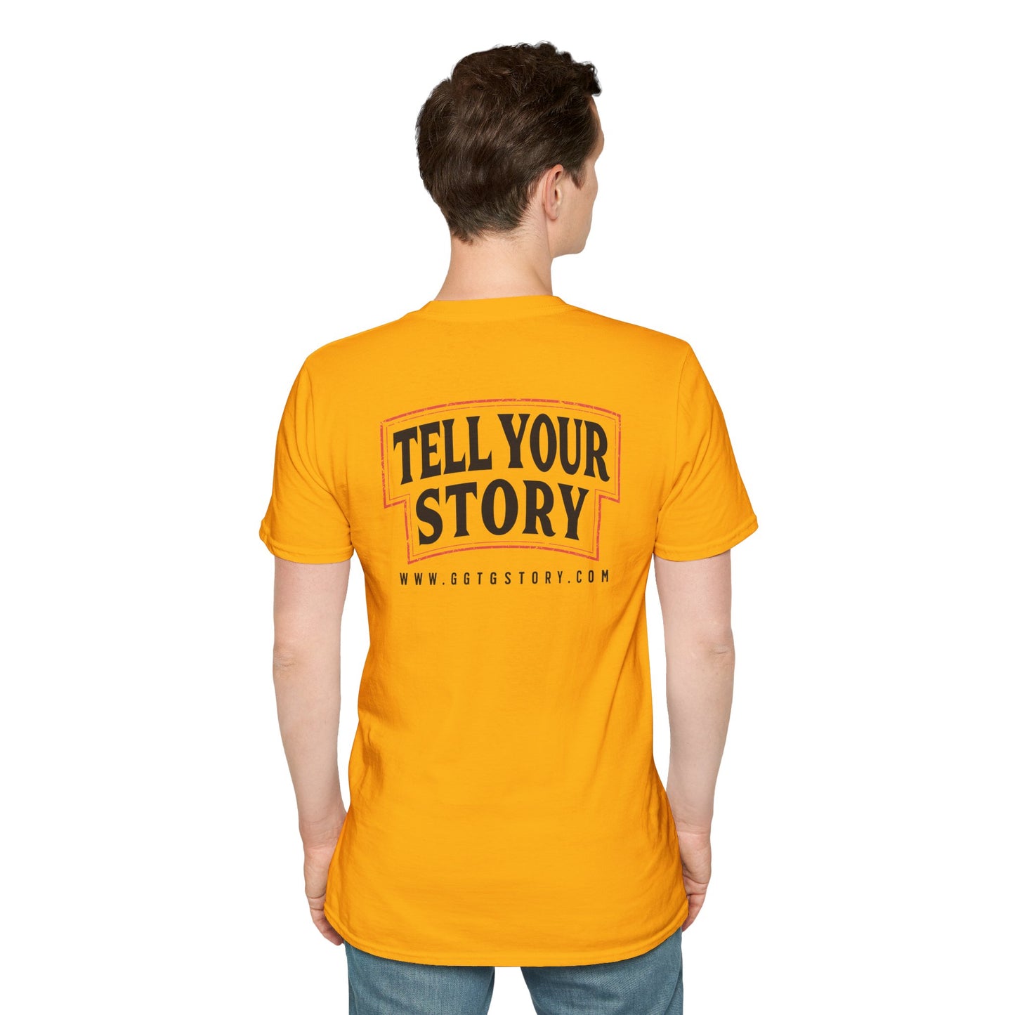 Inspirational Unisex T-Shirt - "Give God The Glory" & "Tell Your Story"