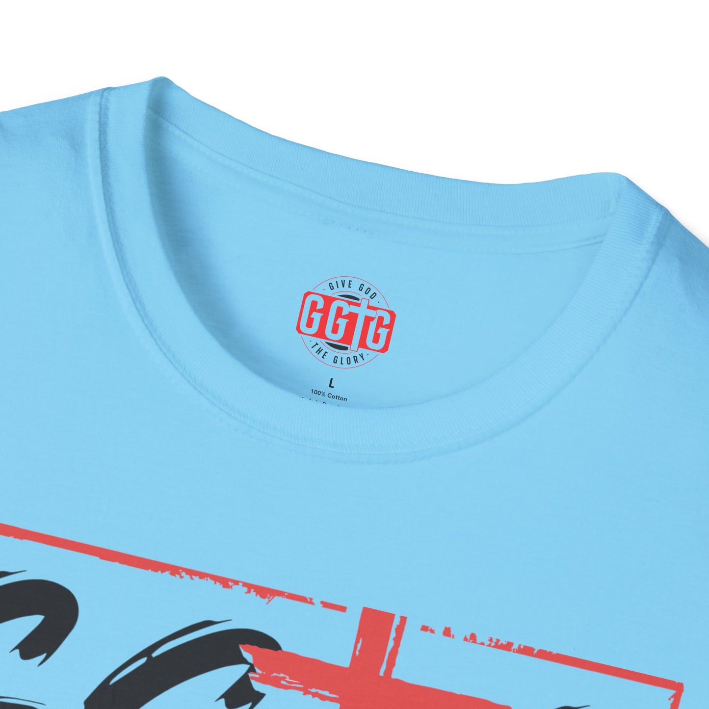 Unisex Inspirational T-Shirt - 'Give God the Glory' & 'Tell Your Story'