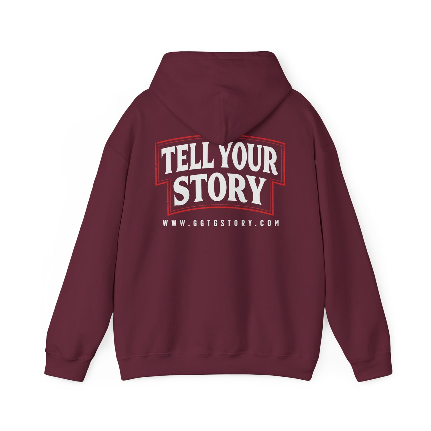 Give God the Glory Unisex Hooded Sweatshirt - Inspirational Comfort Wear
