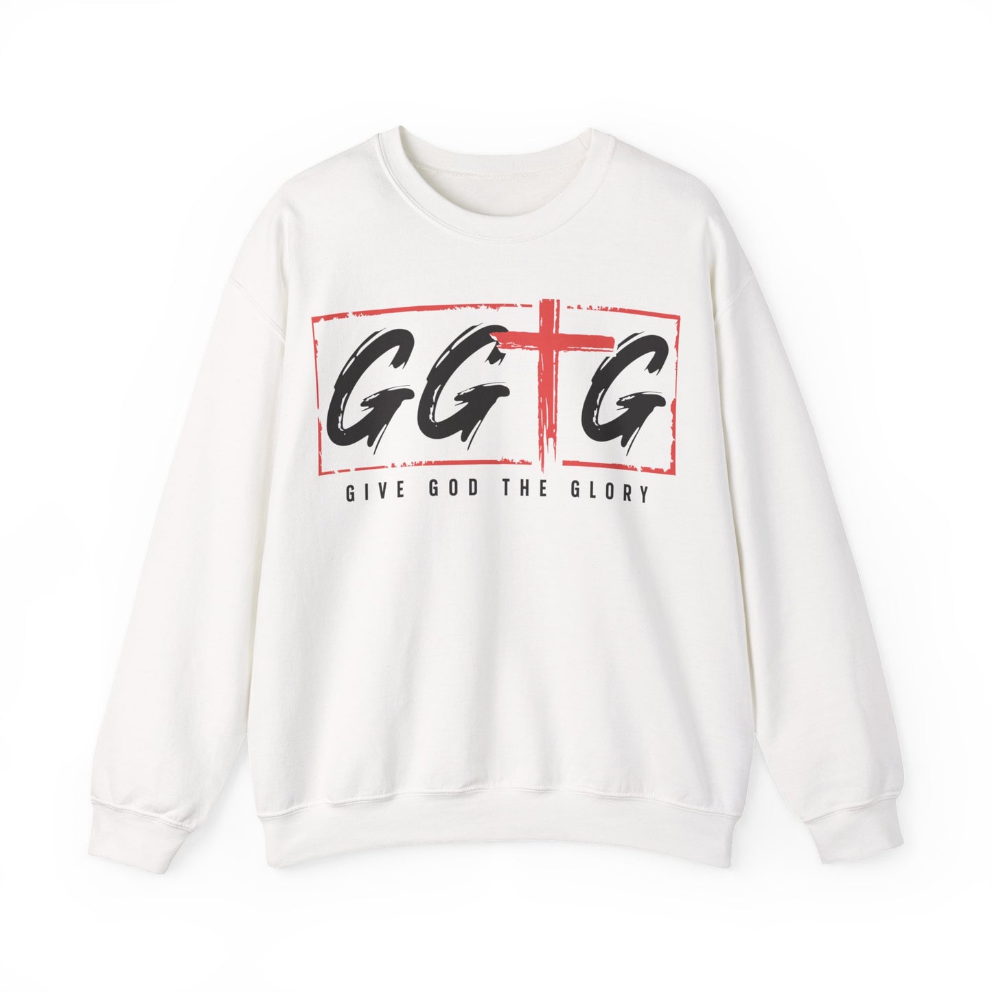 Unisex Crewneck Sweatshirt - "Give God the Glory" & "Tell Your Story" Design