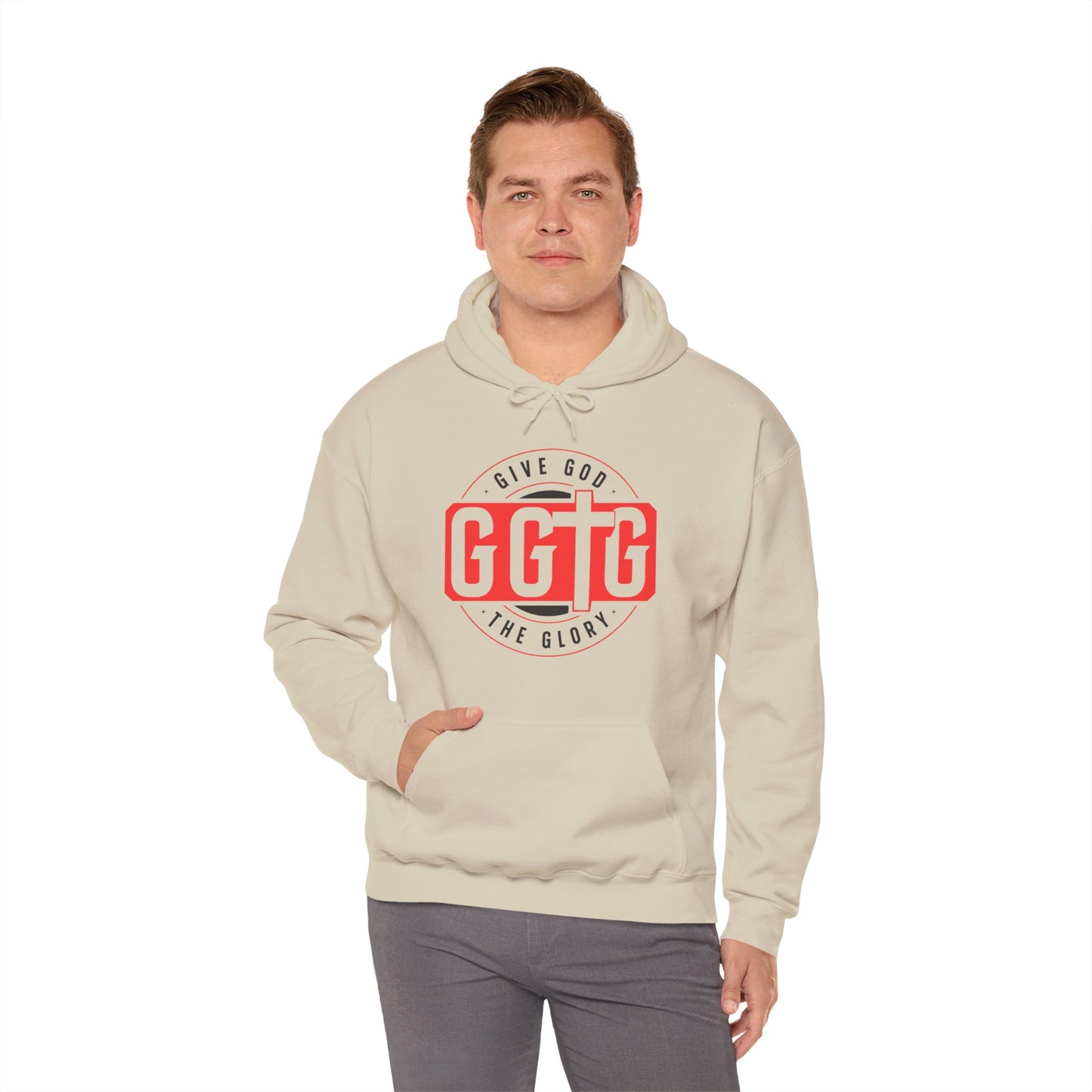 Inspirational Unisex Hoodie - "Give Good The Glory" & "Tell Your Story" Design