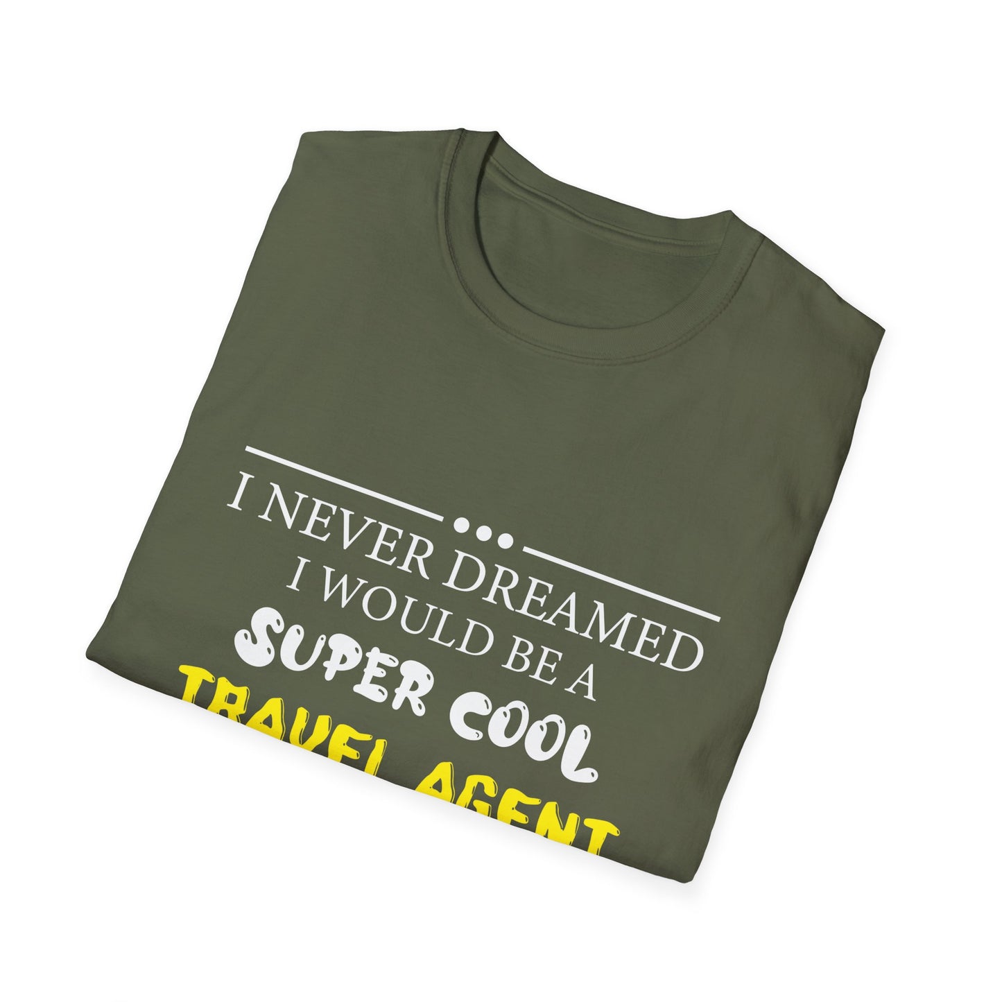 Travel Agent T-Shirt — "Super Cool - Travel Agent" Graphic Tee