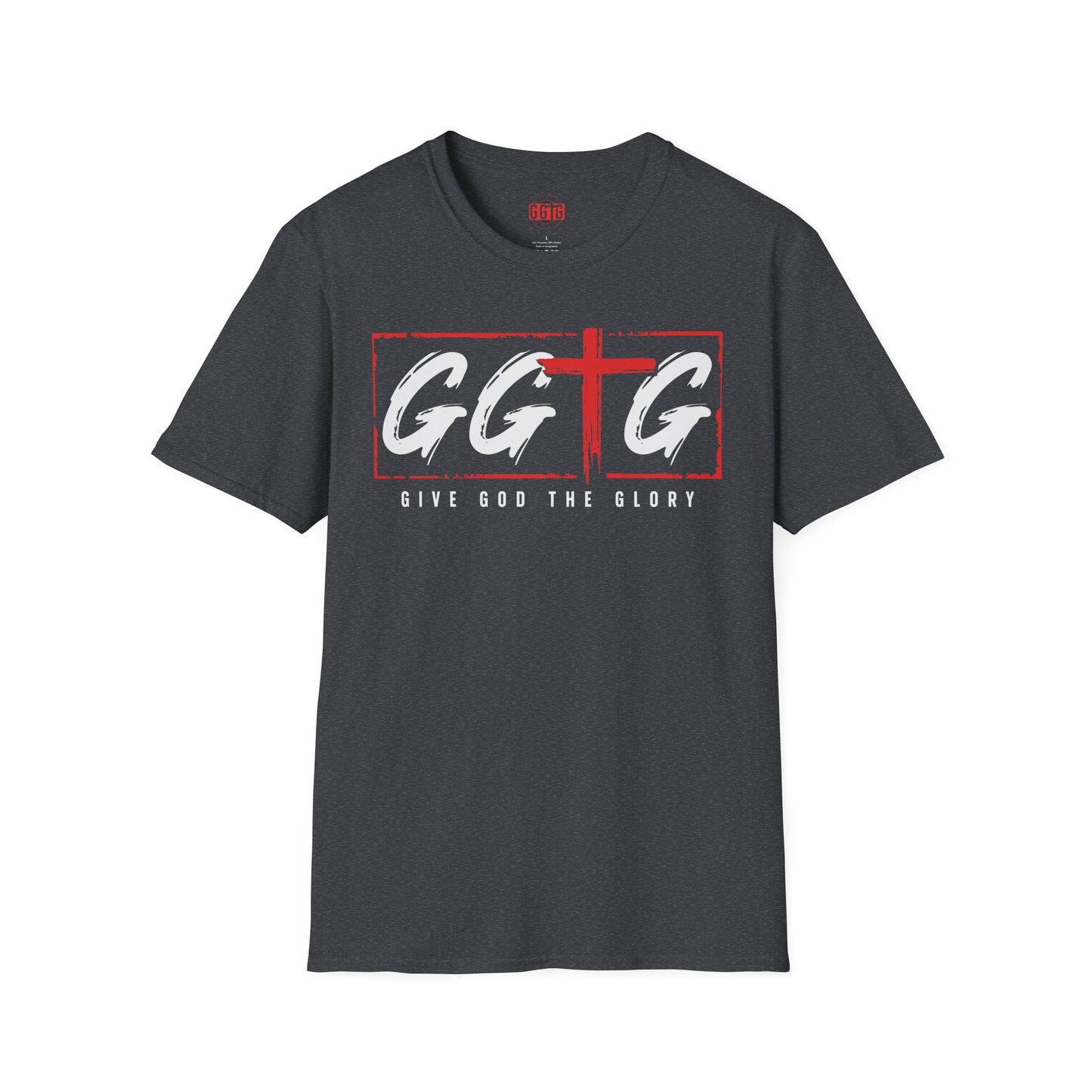 Unisex Softstyle T-Shirt  Inspirational - "Give God the Glory" & "Tell Your Story"