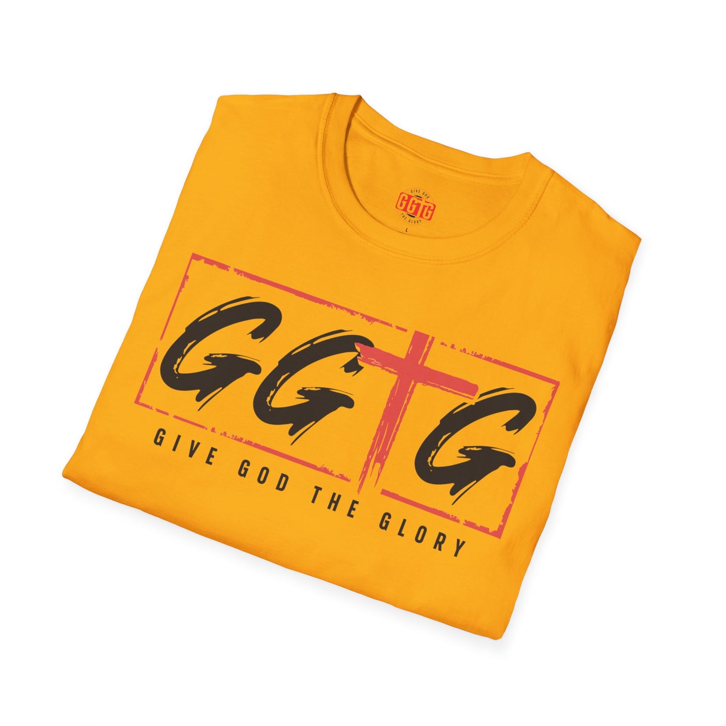 Unisex Inspirational T-Shirt - 'Give God the Glory' & 'Tell Your Story'