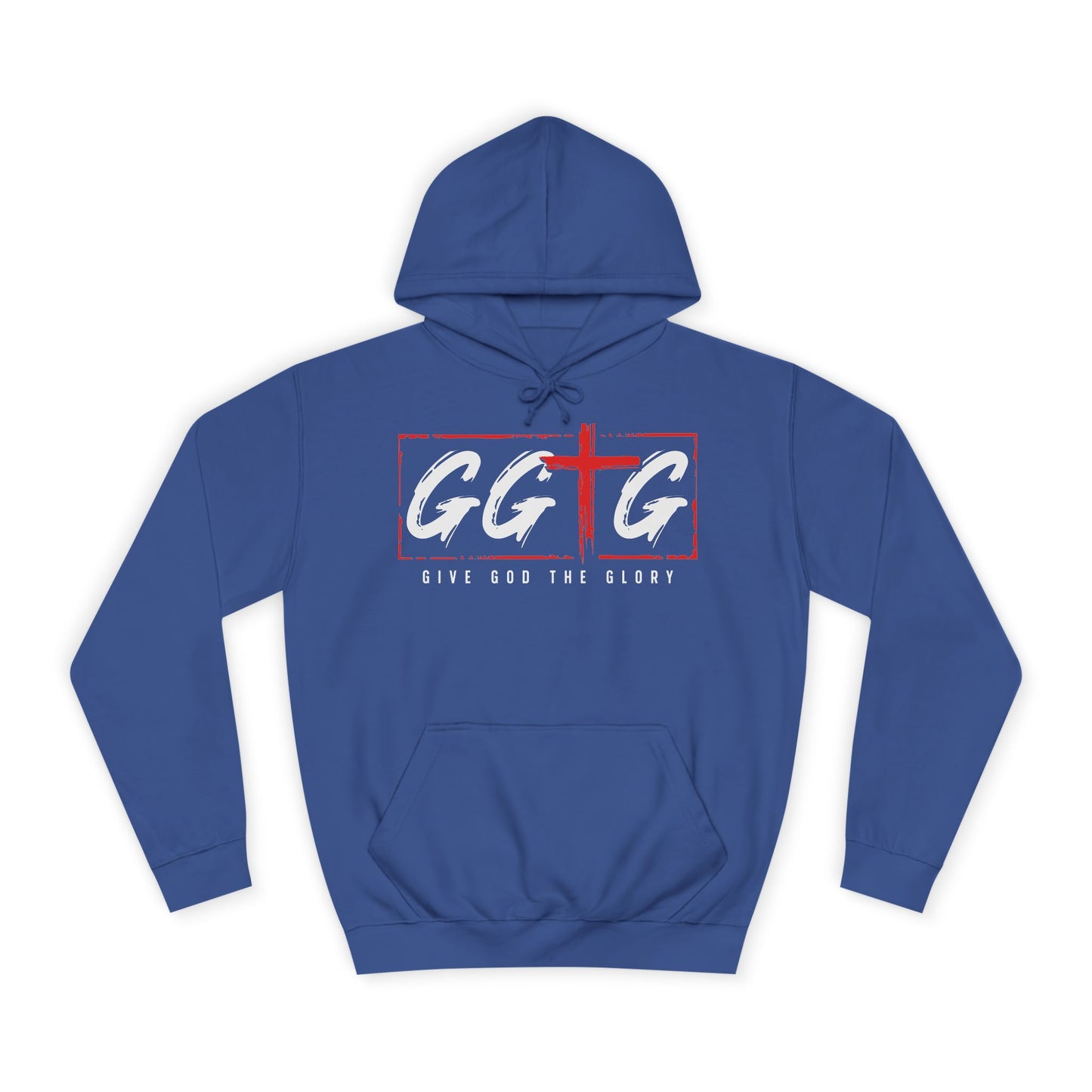 Unisex College Hoodie - Give God the Glory